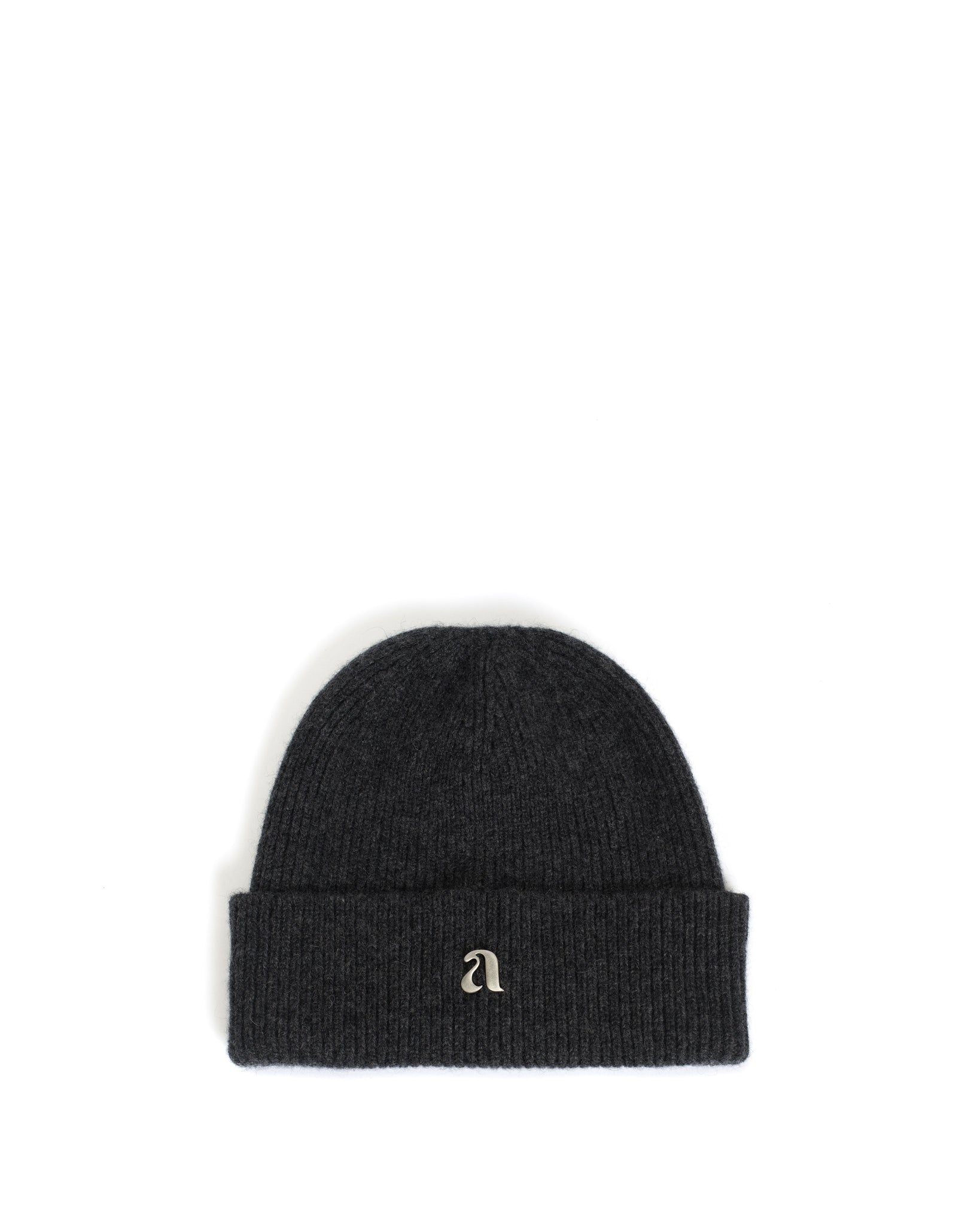 Vinni beanie 100% cashmere Dark grey