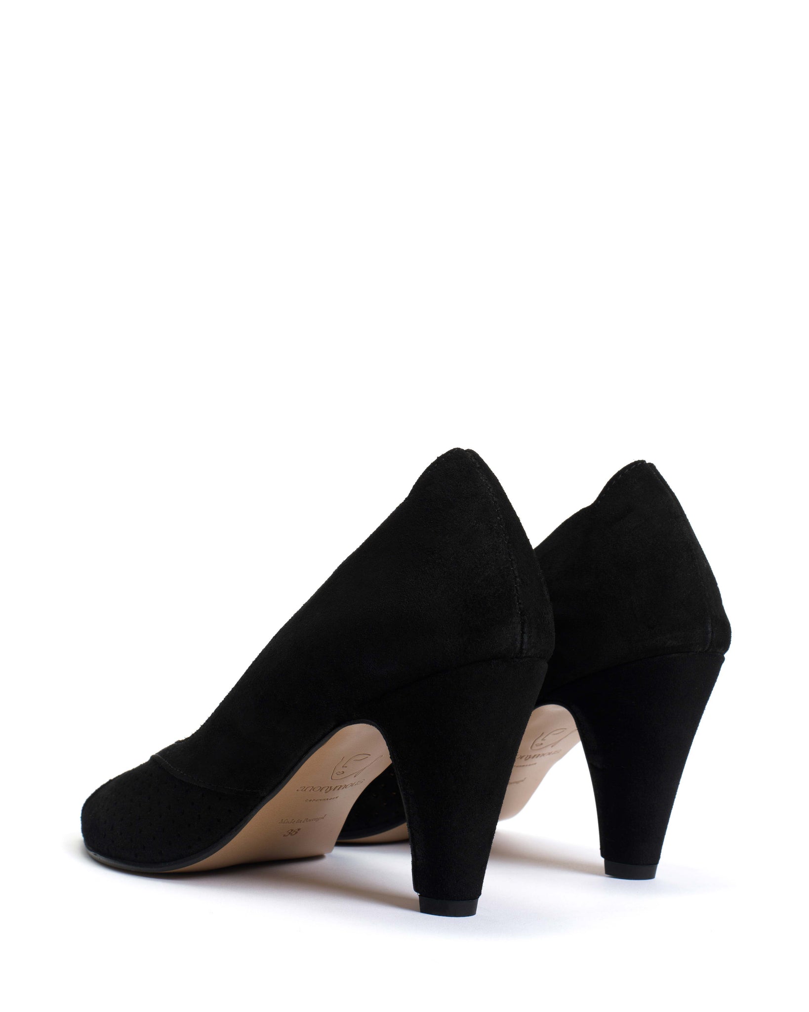 Alania Calf suede Black