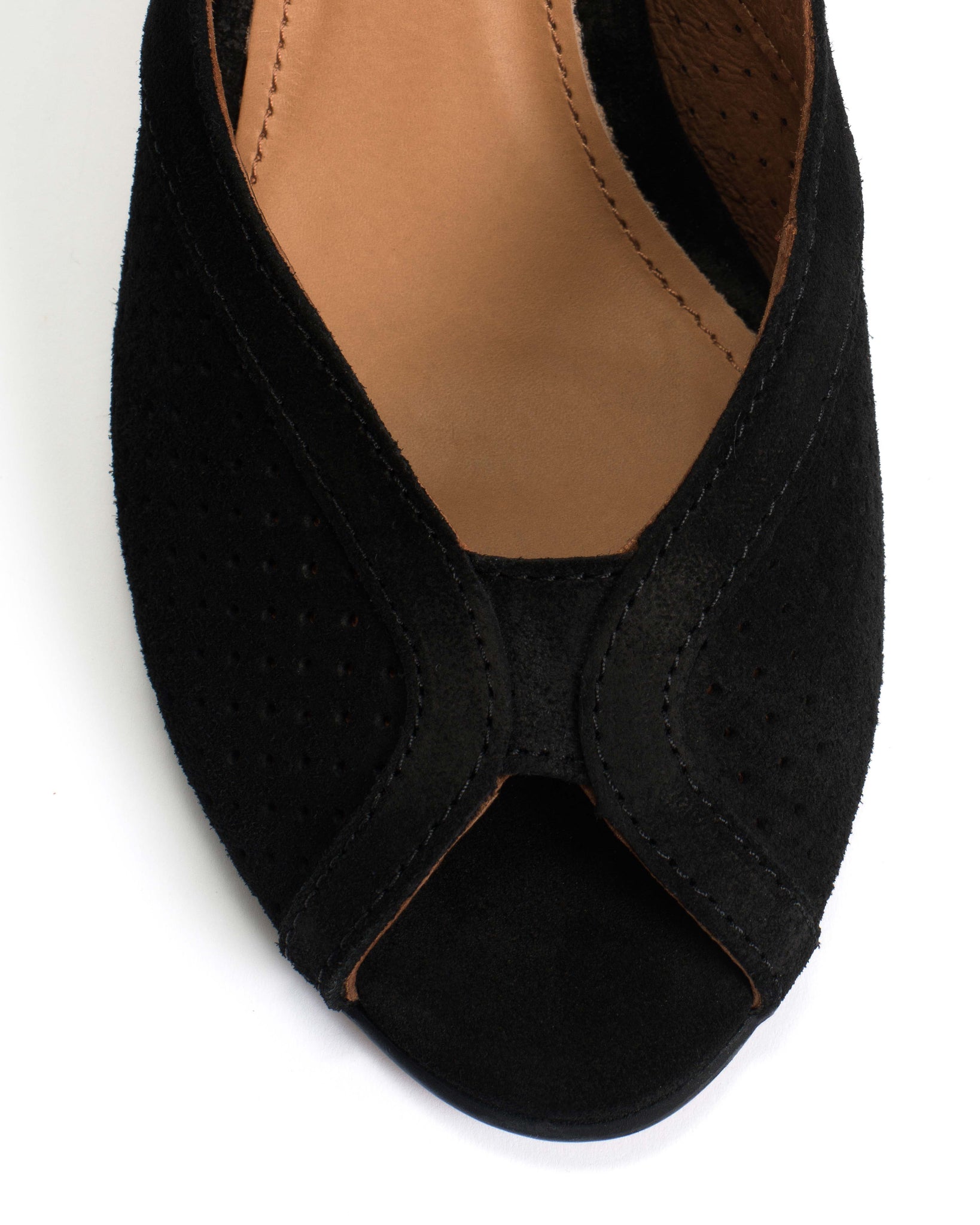 Alania Calf suede Black