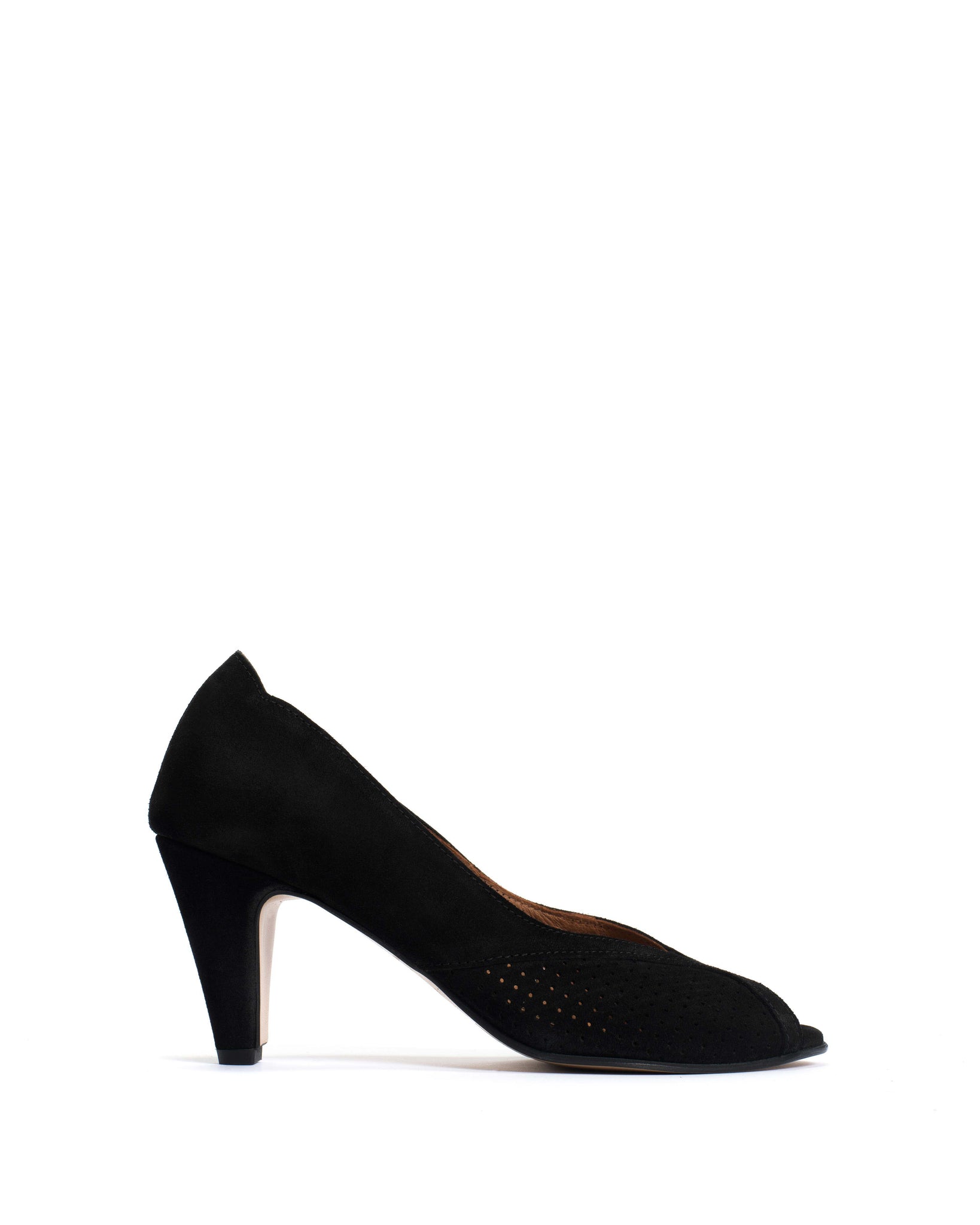 Alania Calf suede Black