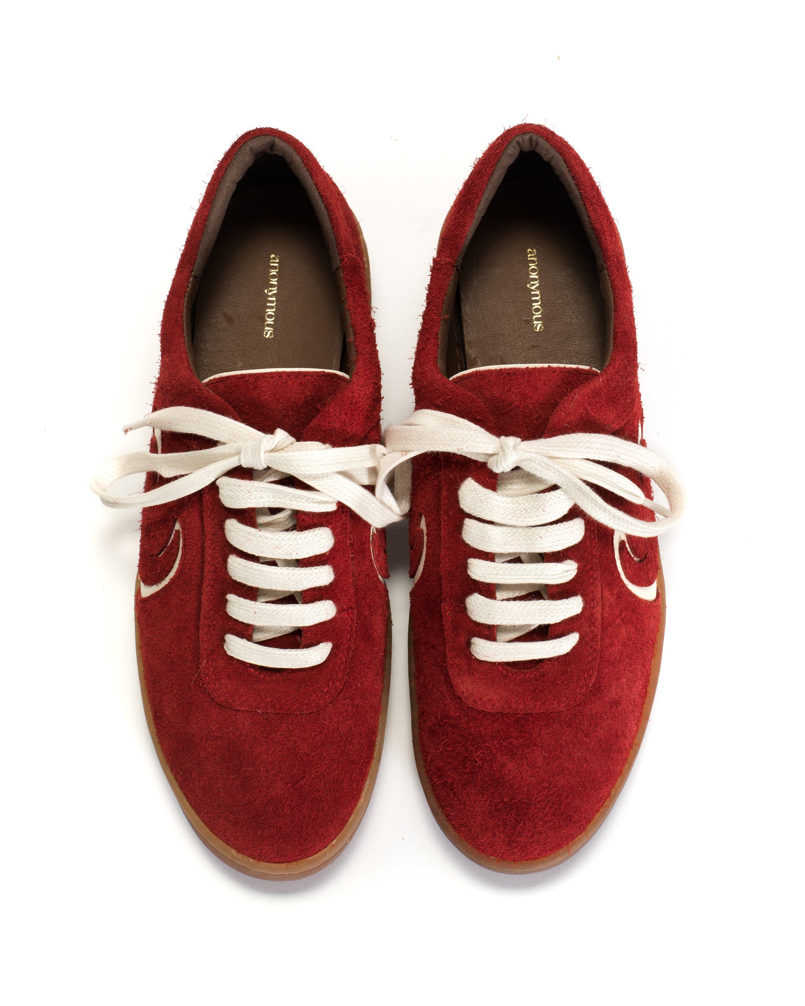 Blaire Plushed calf suede Ruby red