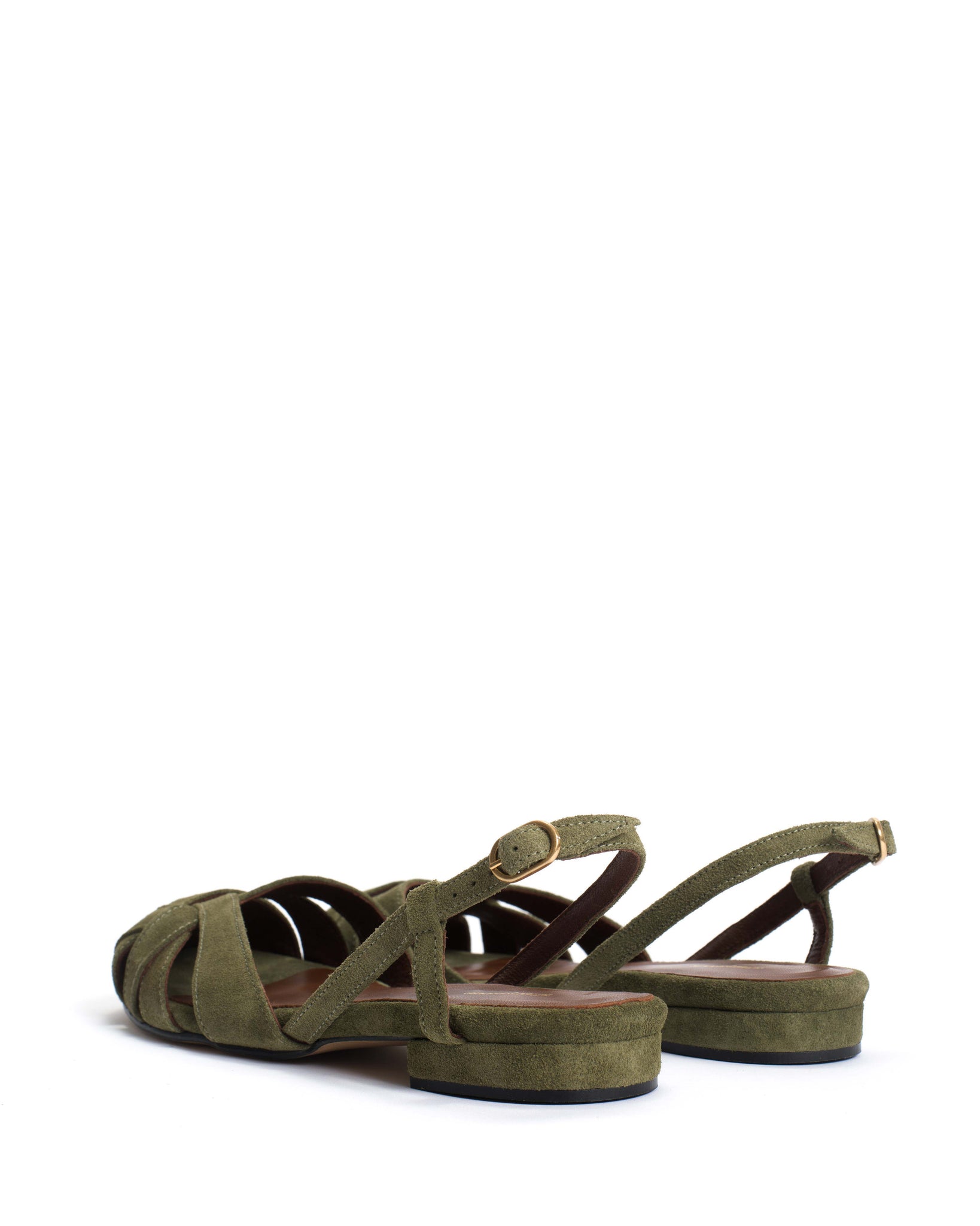 Banie 20 Calf suede Olive green