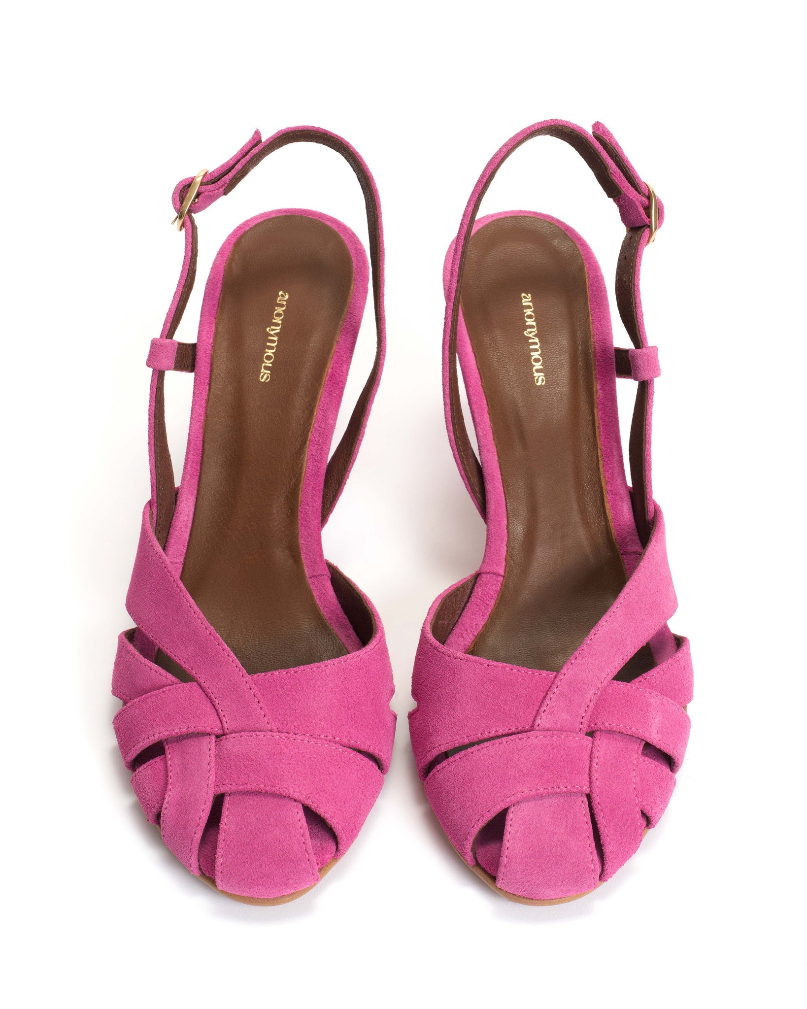 Banie 75 Calf suede Raspberry sorbet