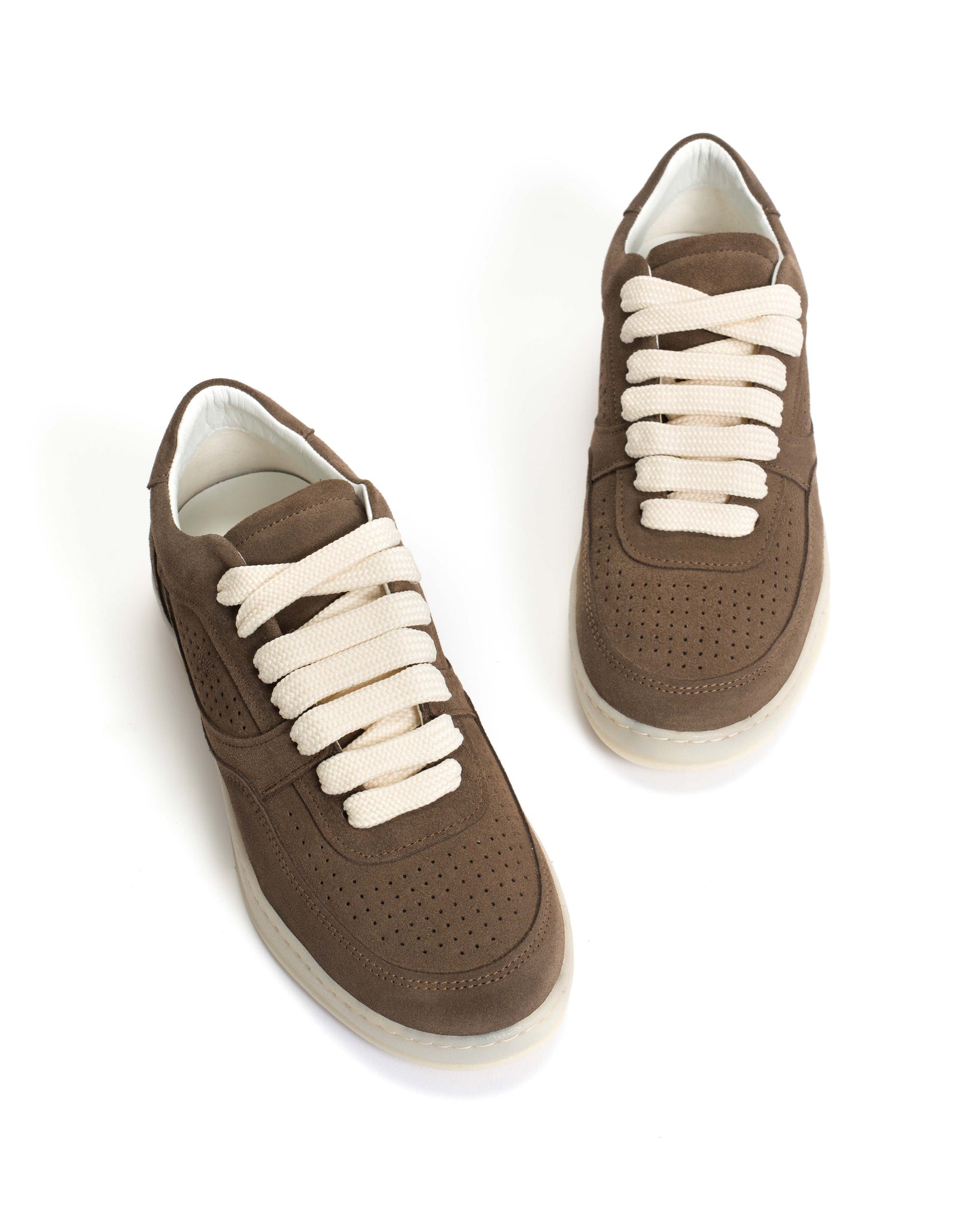 Elevate Calf suede Dark taupe