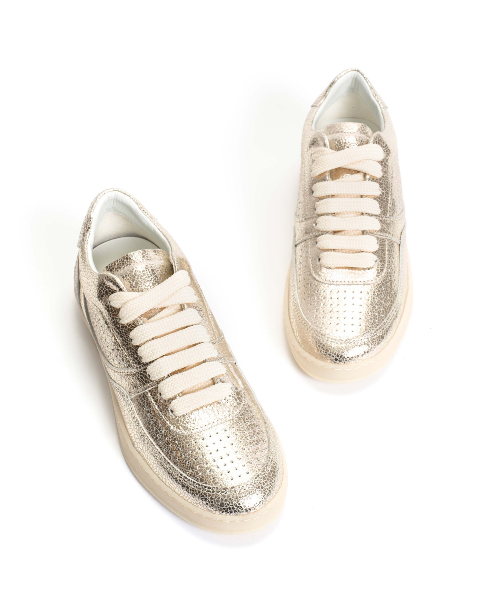 Elevate Crackled metallic goat Champagne