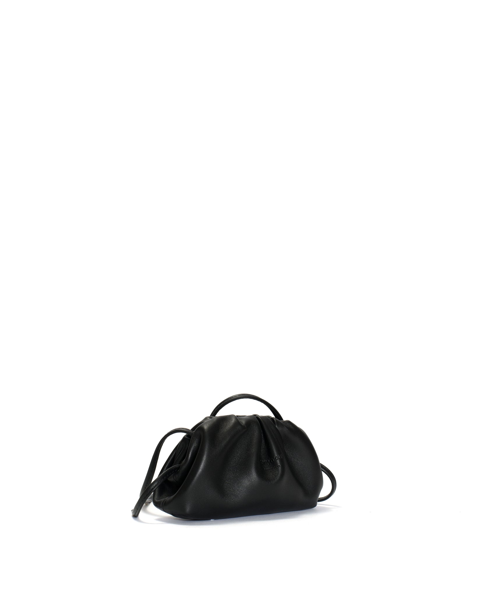 Enuice petite purse Silky lamb Black