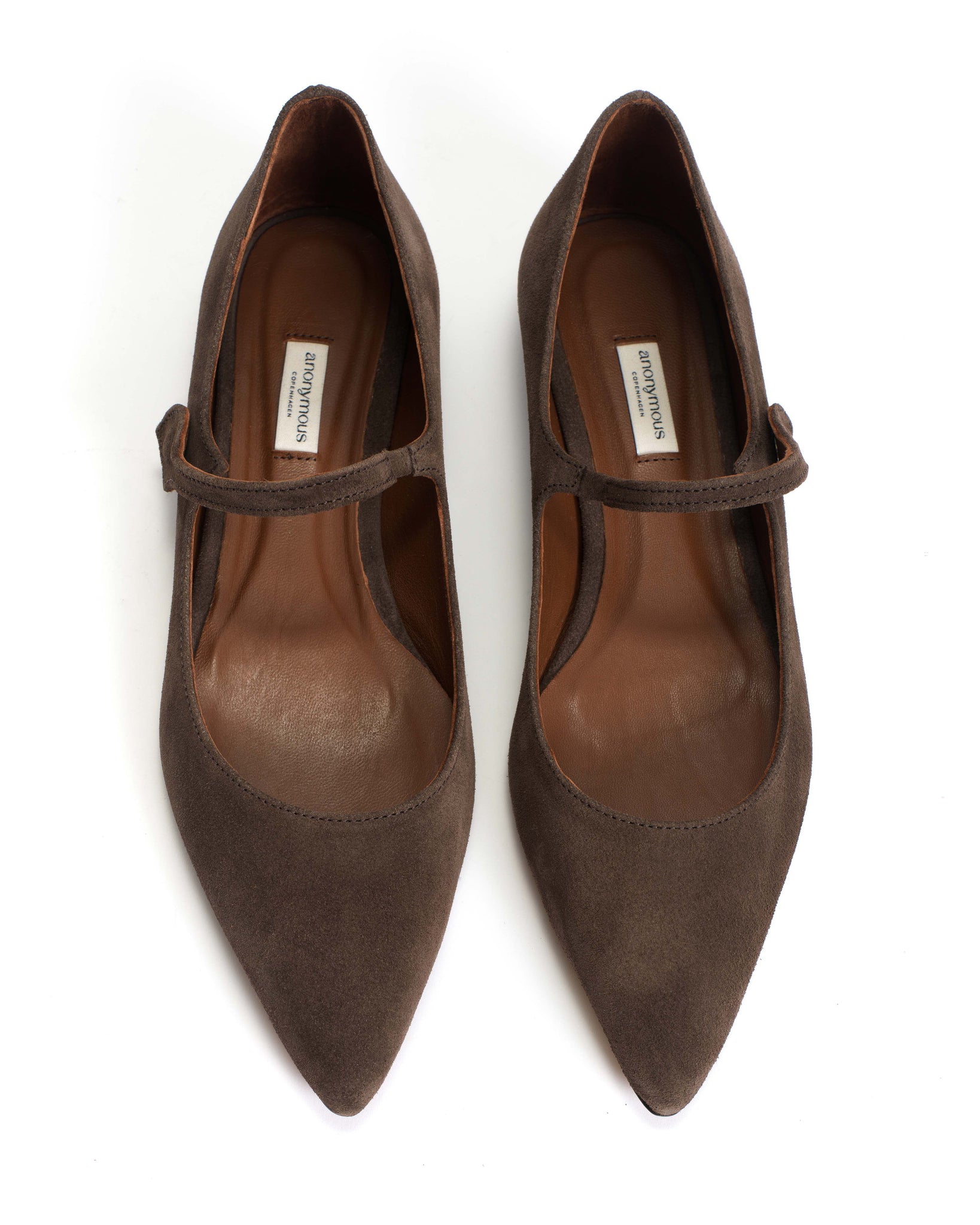 Fifi Calf suede Coffee brown