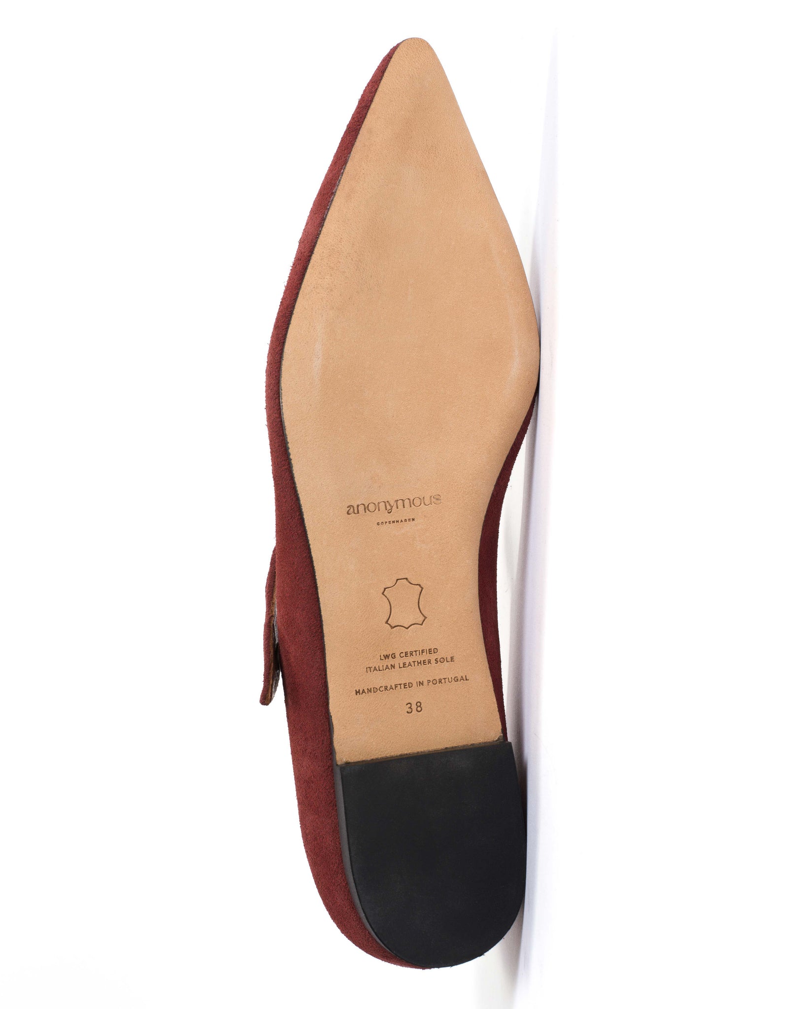 Fifi Calf suede Pomegranate