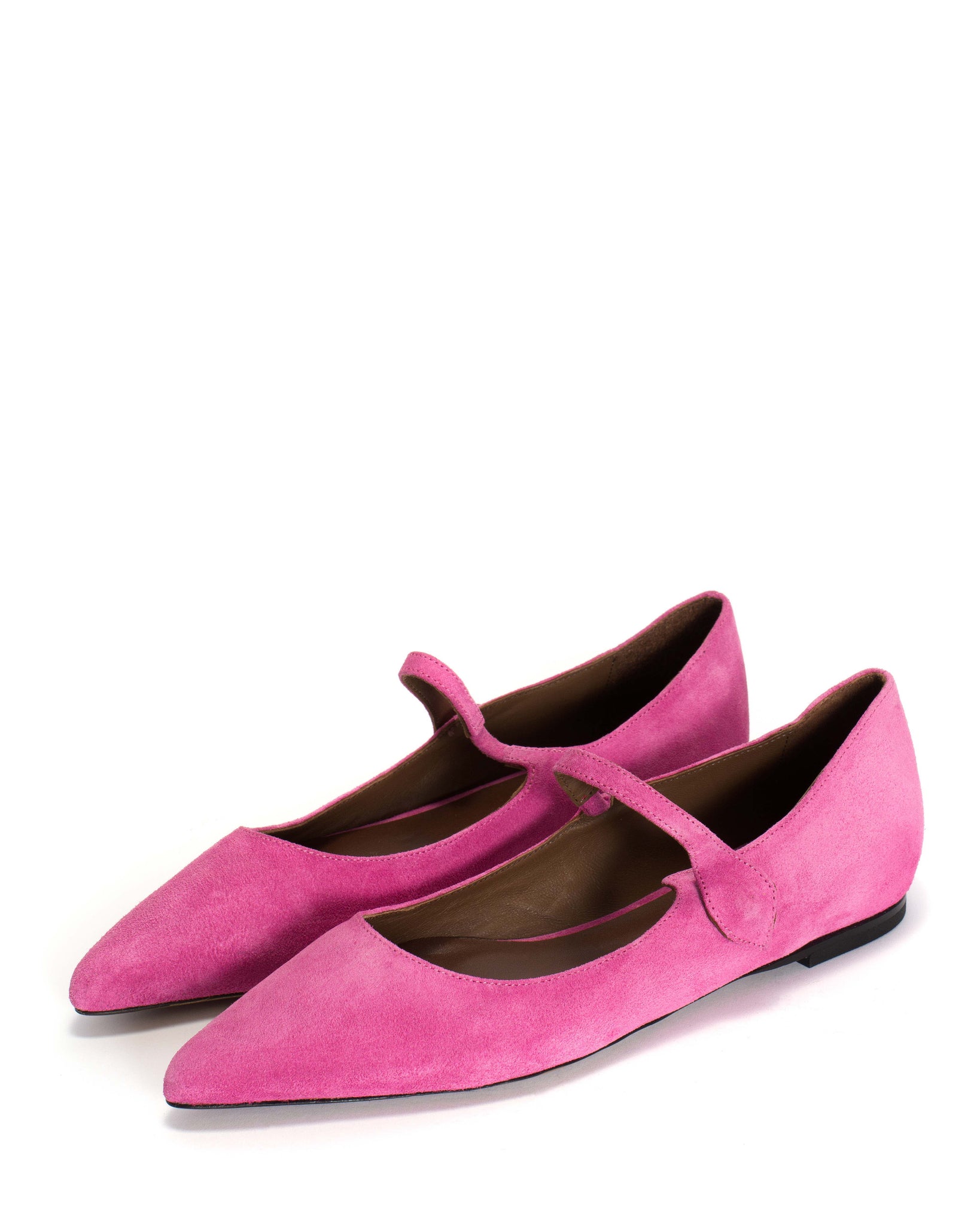 Fifi Calf suede Raspberry sorbet