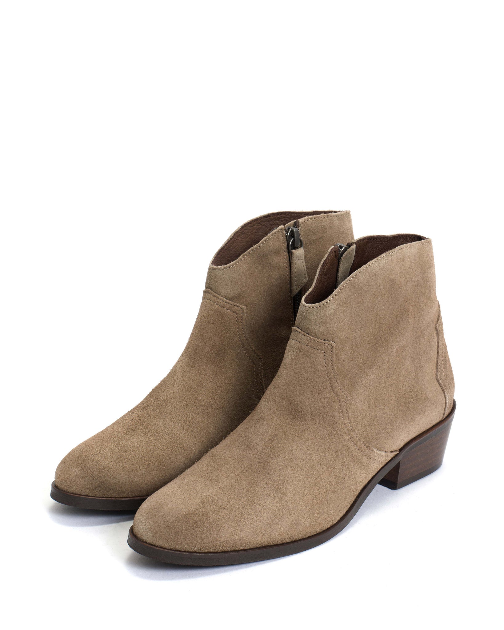 Fiona 35 Calf Suede Mushroom