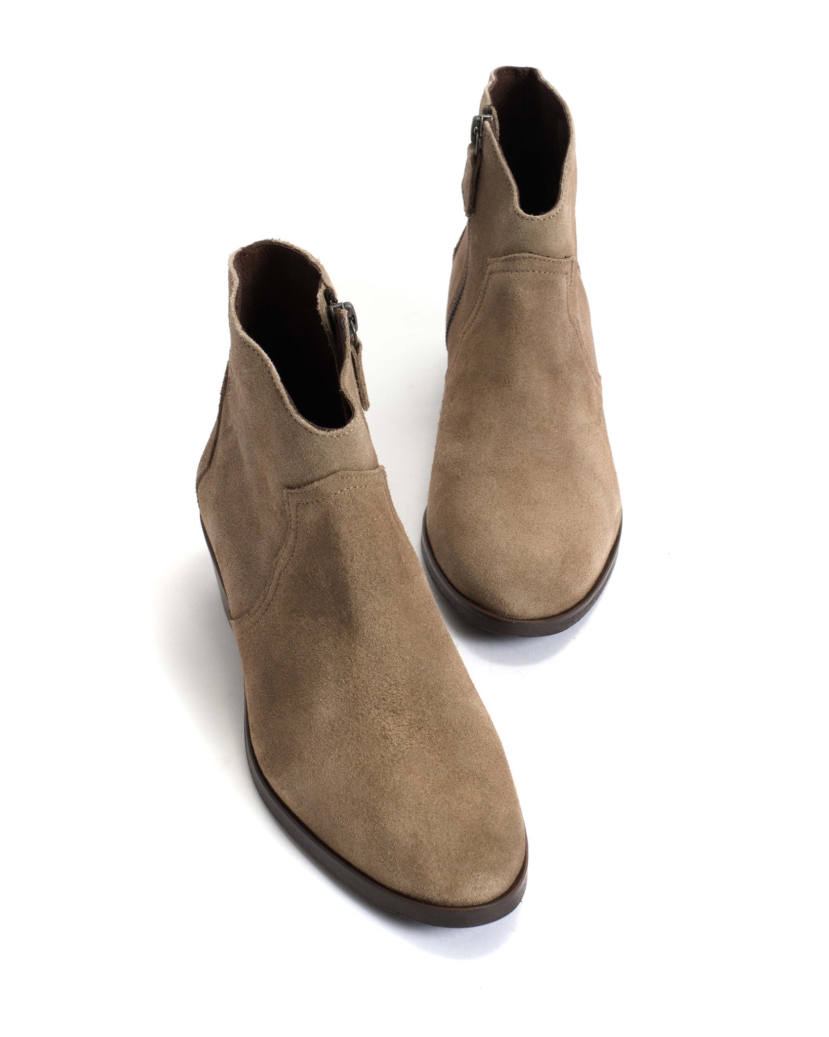 Fiona 35 Calf Suede Mushroom