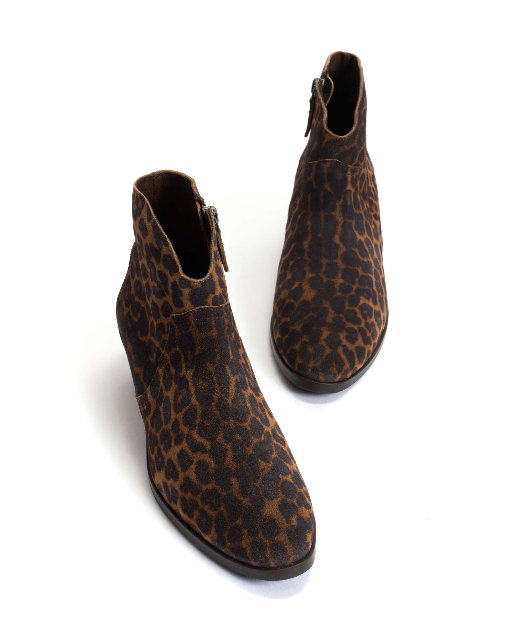 Fiona 35 Calf suede print Leopard