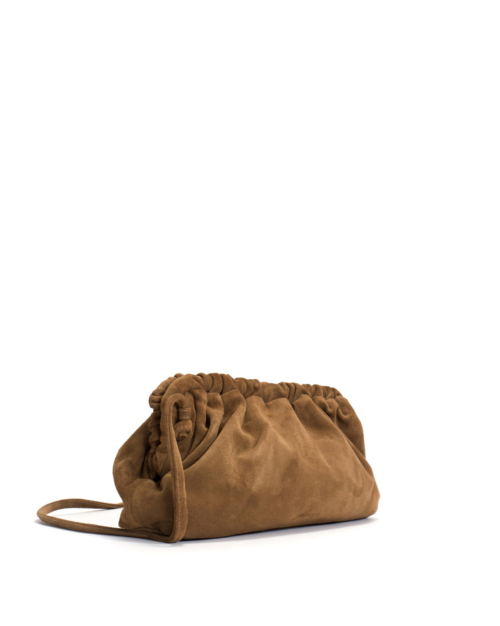 Hally grand cloud bag Calf suede Cinnamon