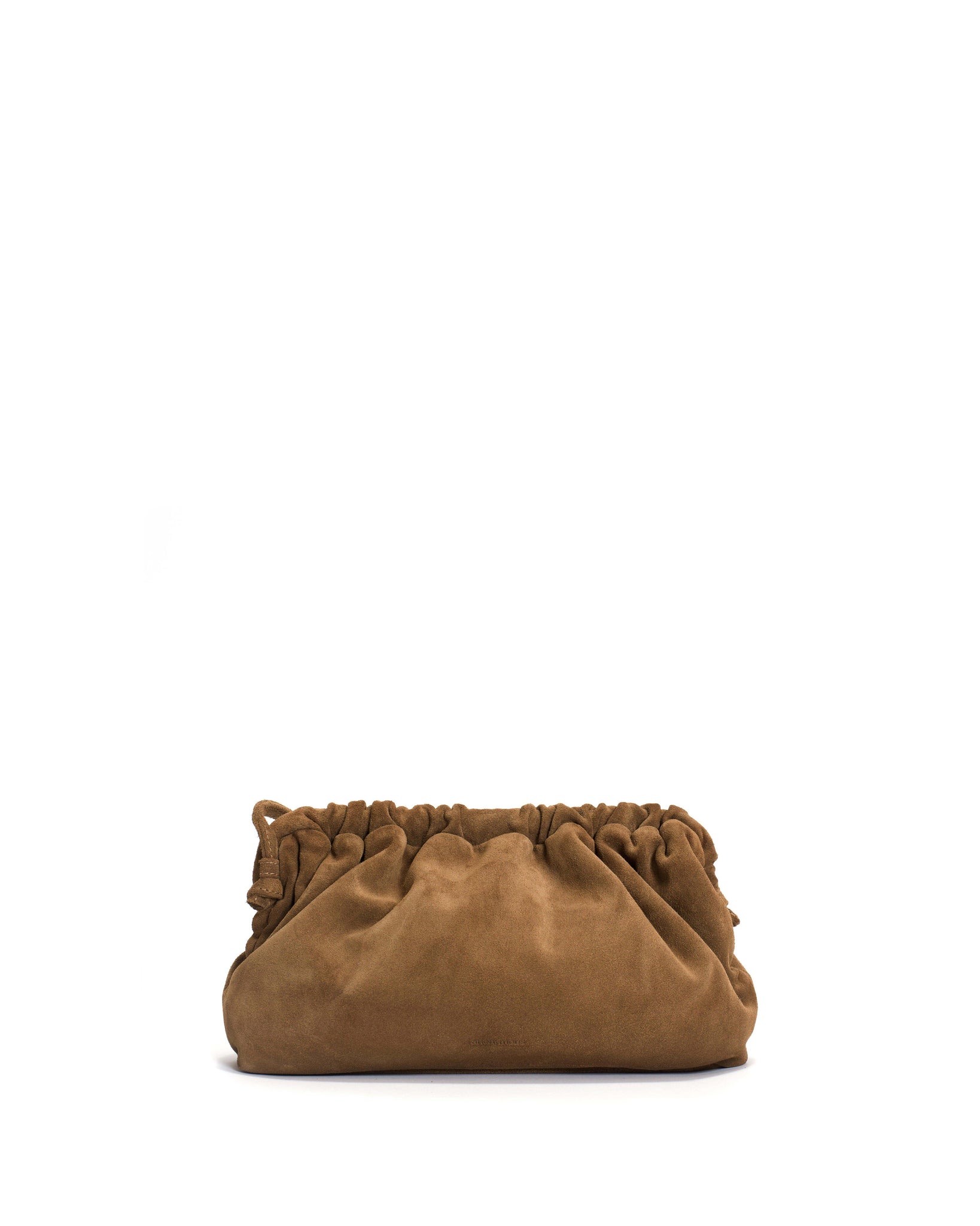 Hally grand cloud bag Calf suede Cinnamon