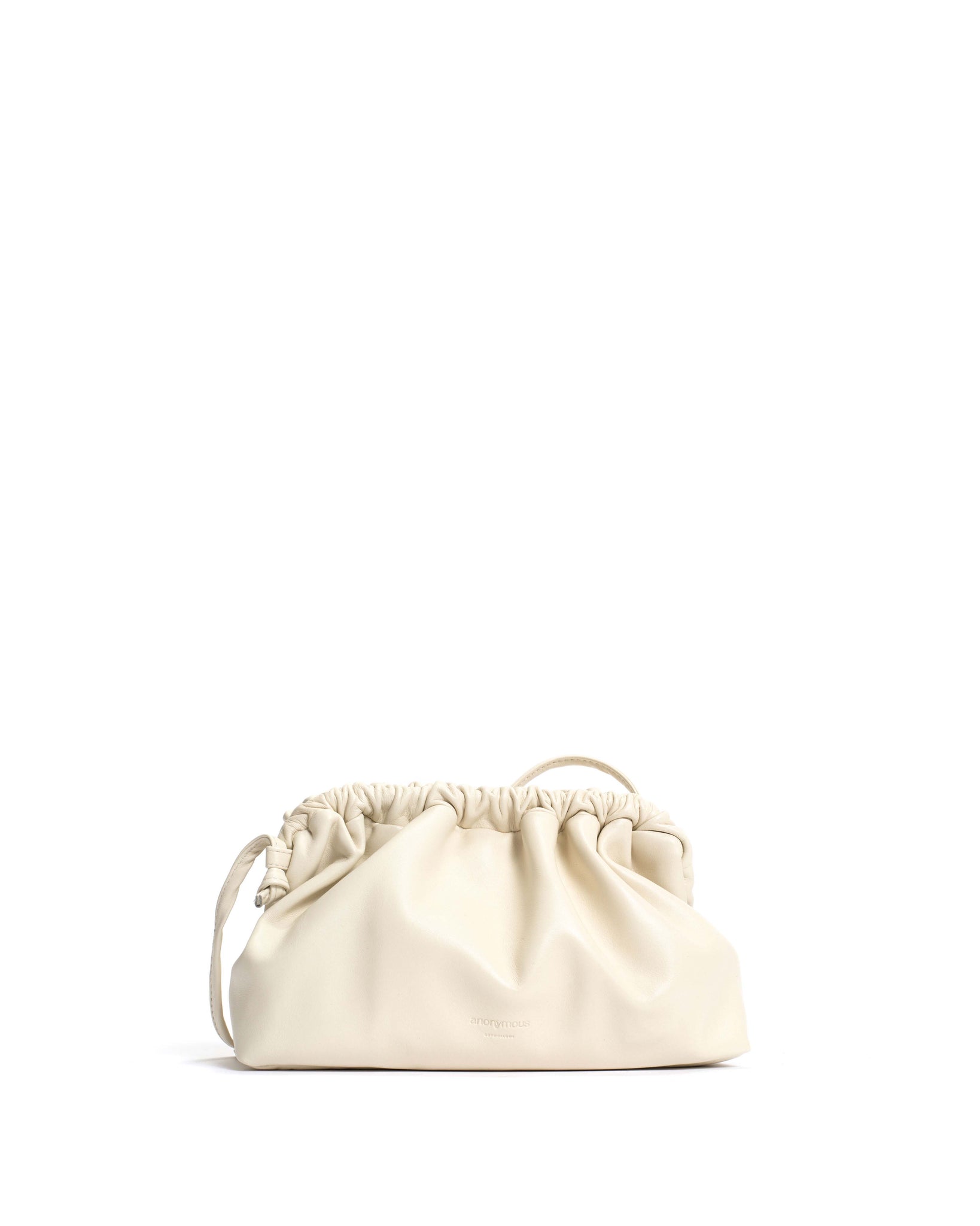 Hally grand cloud bag Shiny lamb White sand