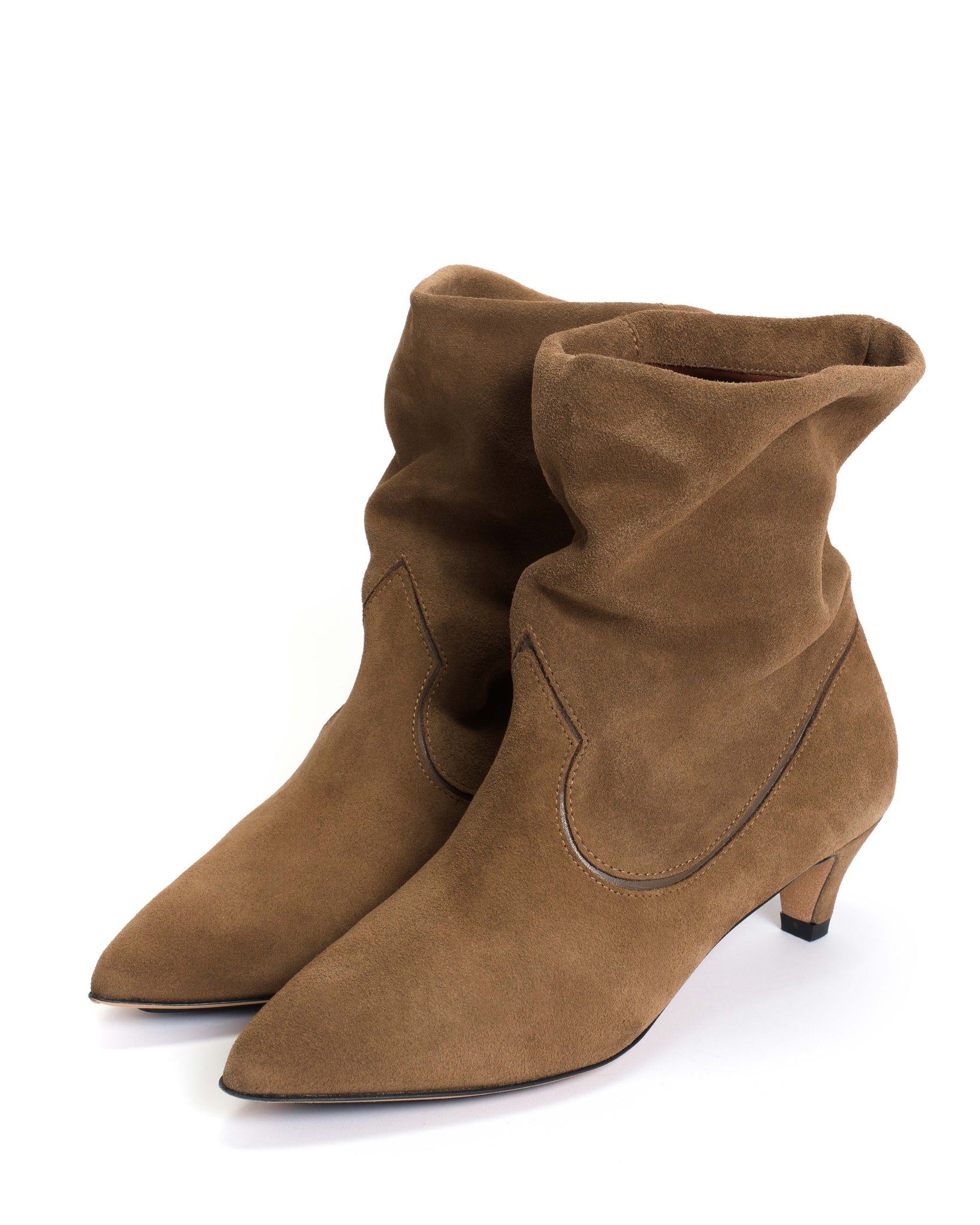 Hicha 40 stiletto Calf suede Cinnamon