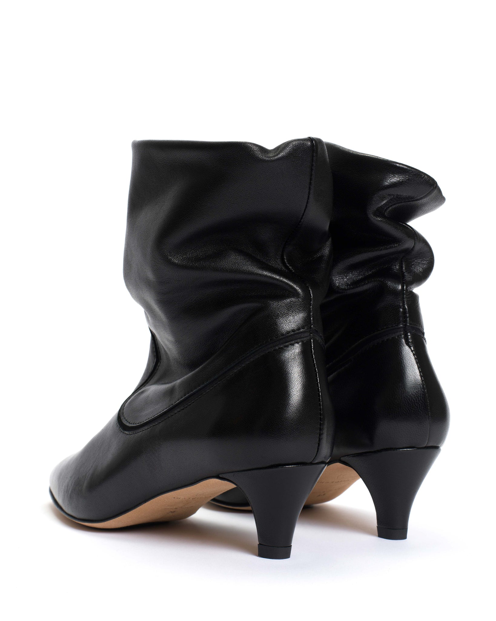 Hicha 40 stiletto Silky calf Black