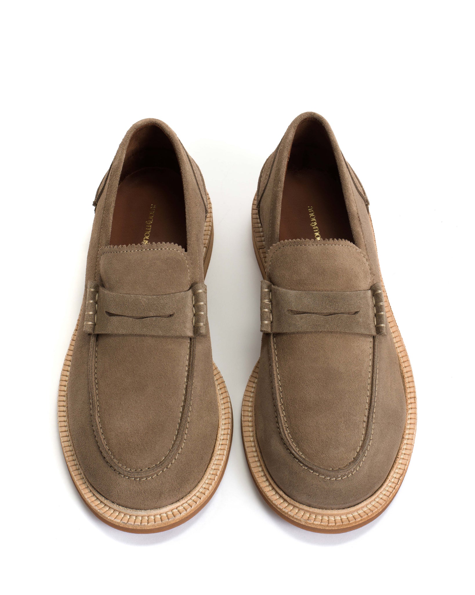 Jeanett Calf suede Mushroom