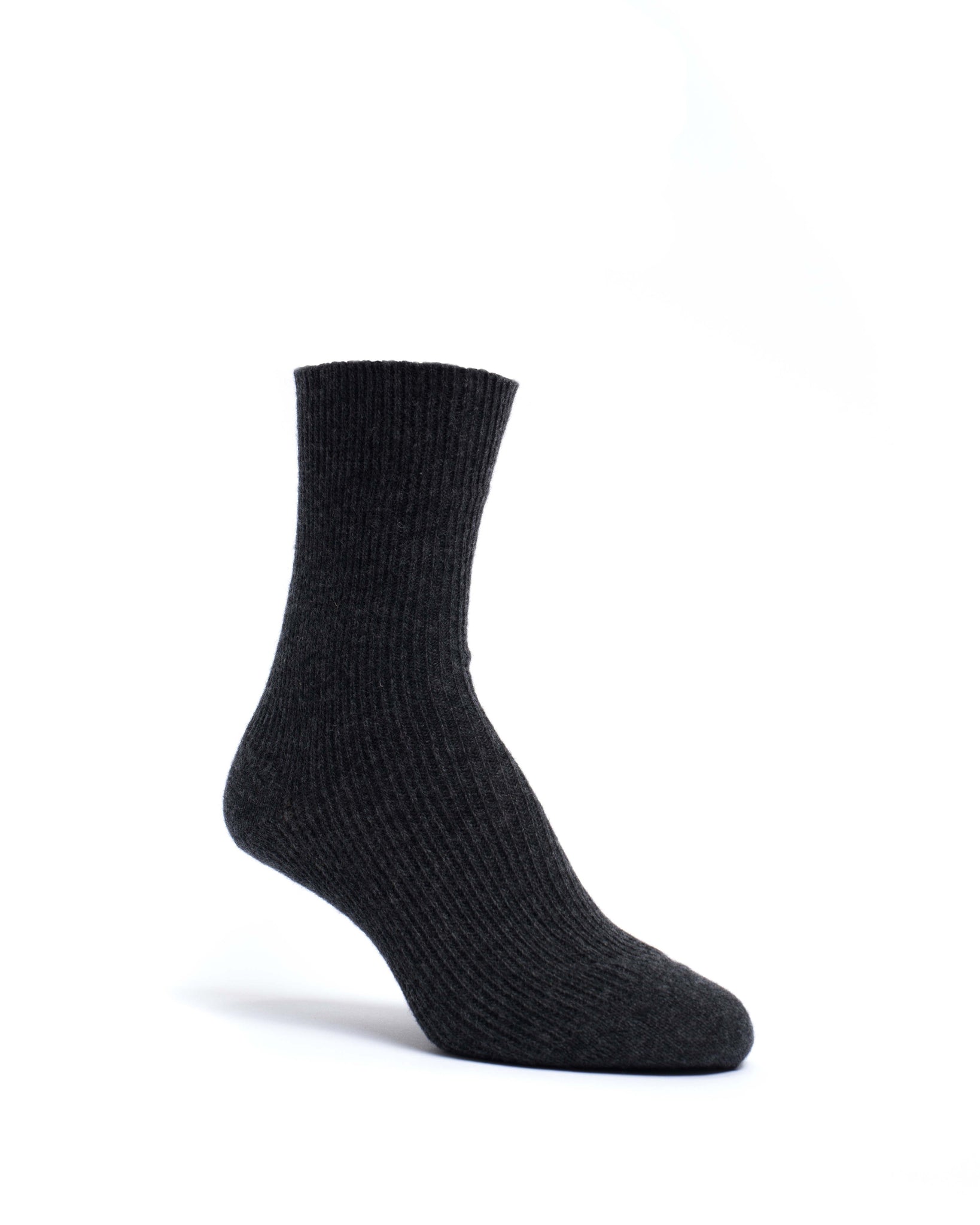 Lanai cashmere socks 70% wool 30% cashmere Dark grey