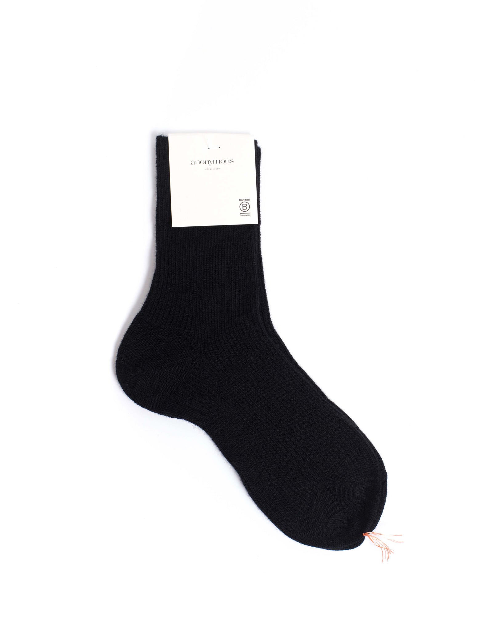 Lanai cashmere socks 70% cashmere 30% wool Black