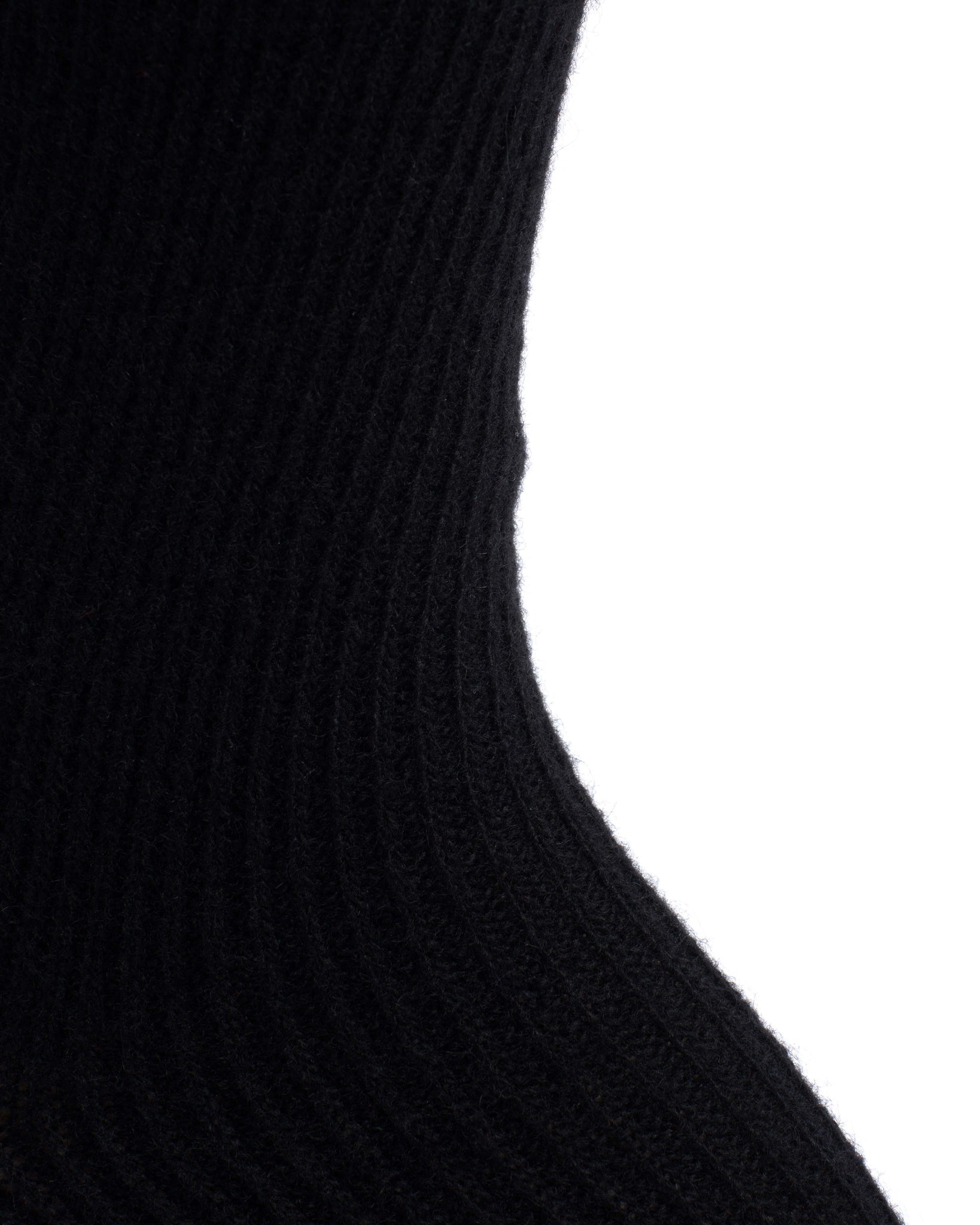 Lanai cashmere socks 70% cashmere 30% wool Black