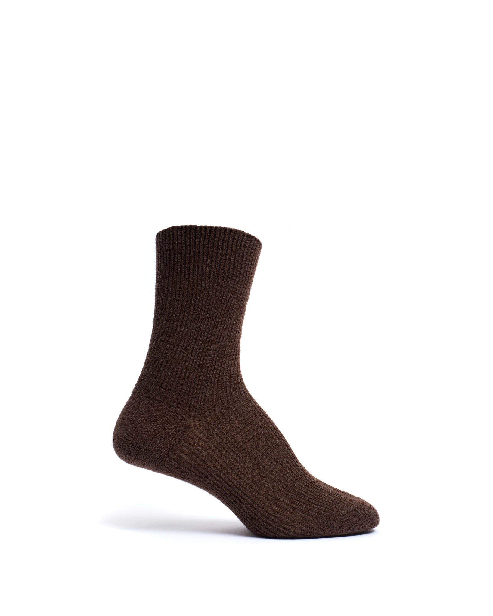 Lanai cashmere socks 70% cashmere 30% wool Chocolate