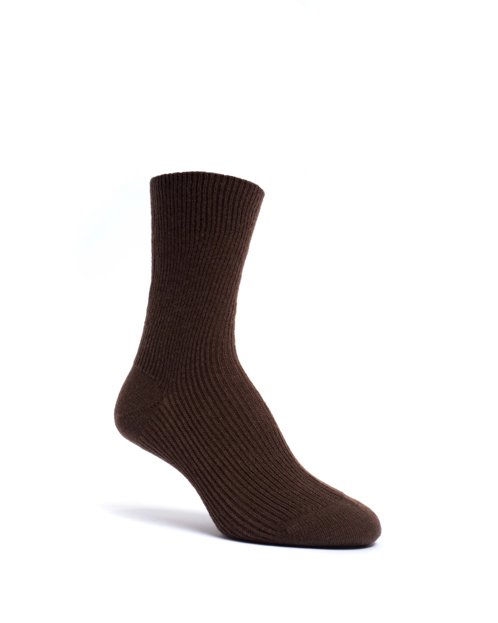 Lanai cashmere socks 70% cashmere 30% wool Chocolate