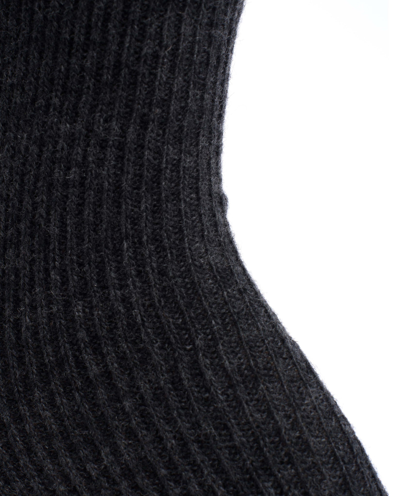 Lanai cashmere socks 70% cashmere 30% wool Dark grey