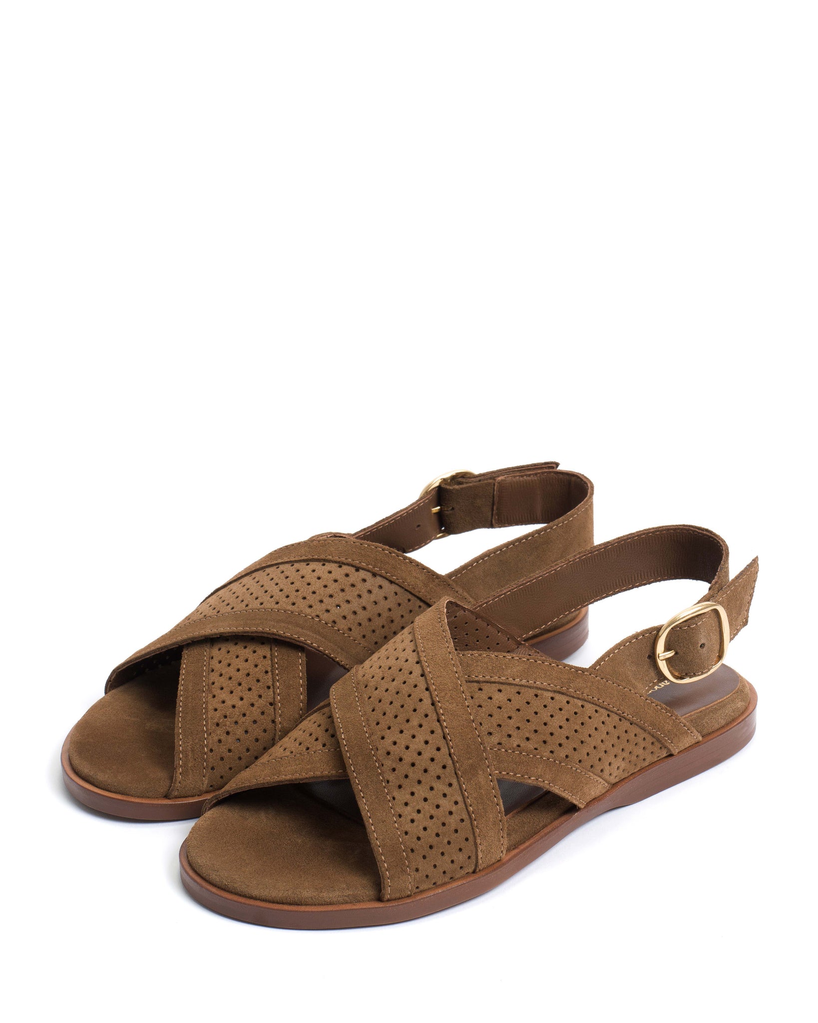 Leila 10 classic Calf suede Cinnamon