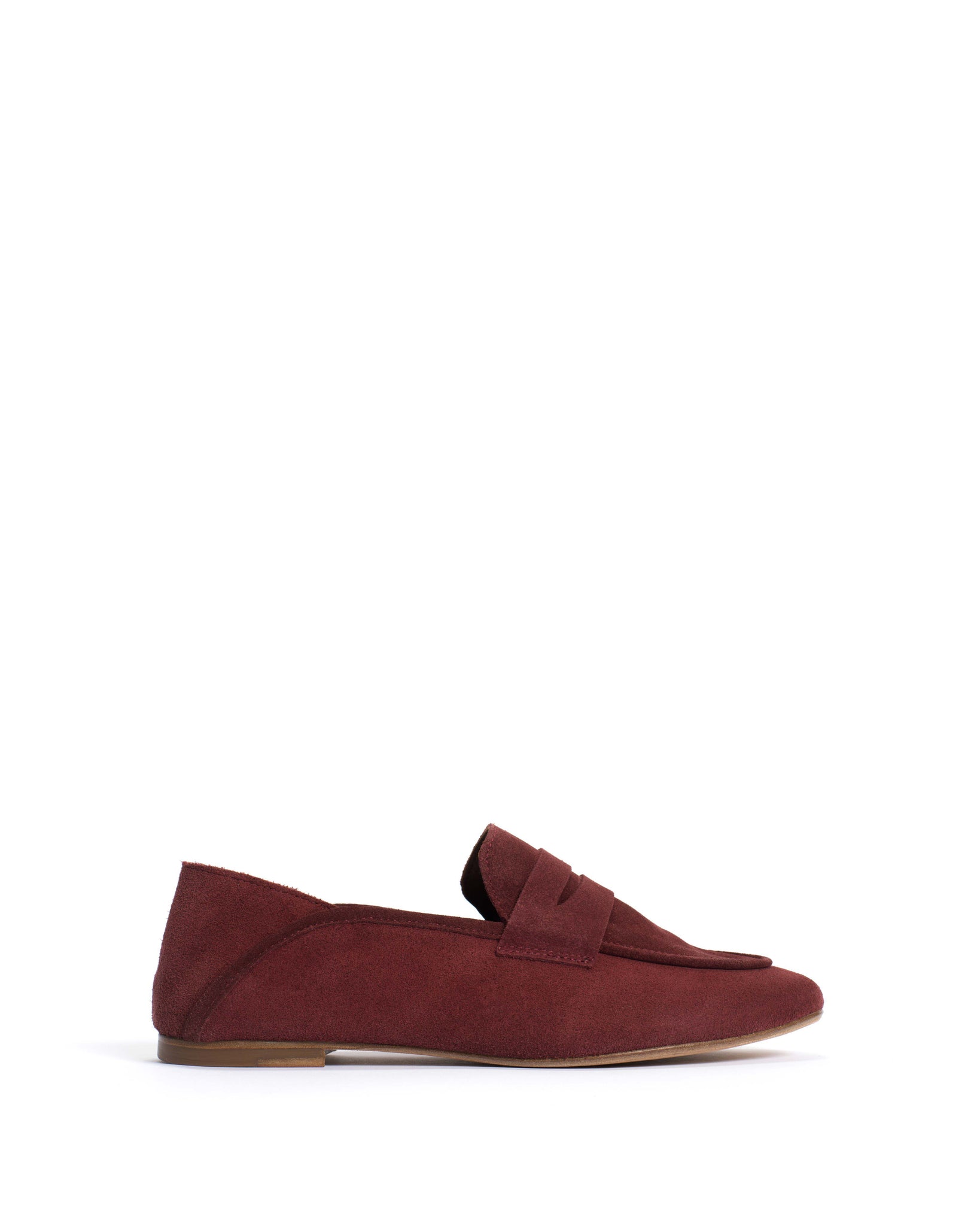 Lindsay Calf suede Pomegranate