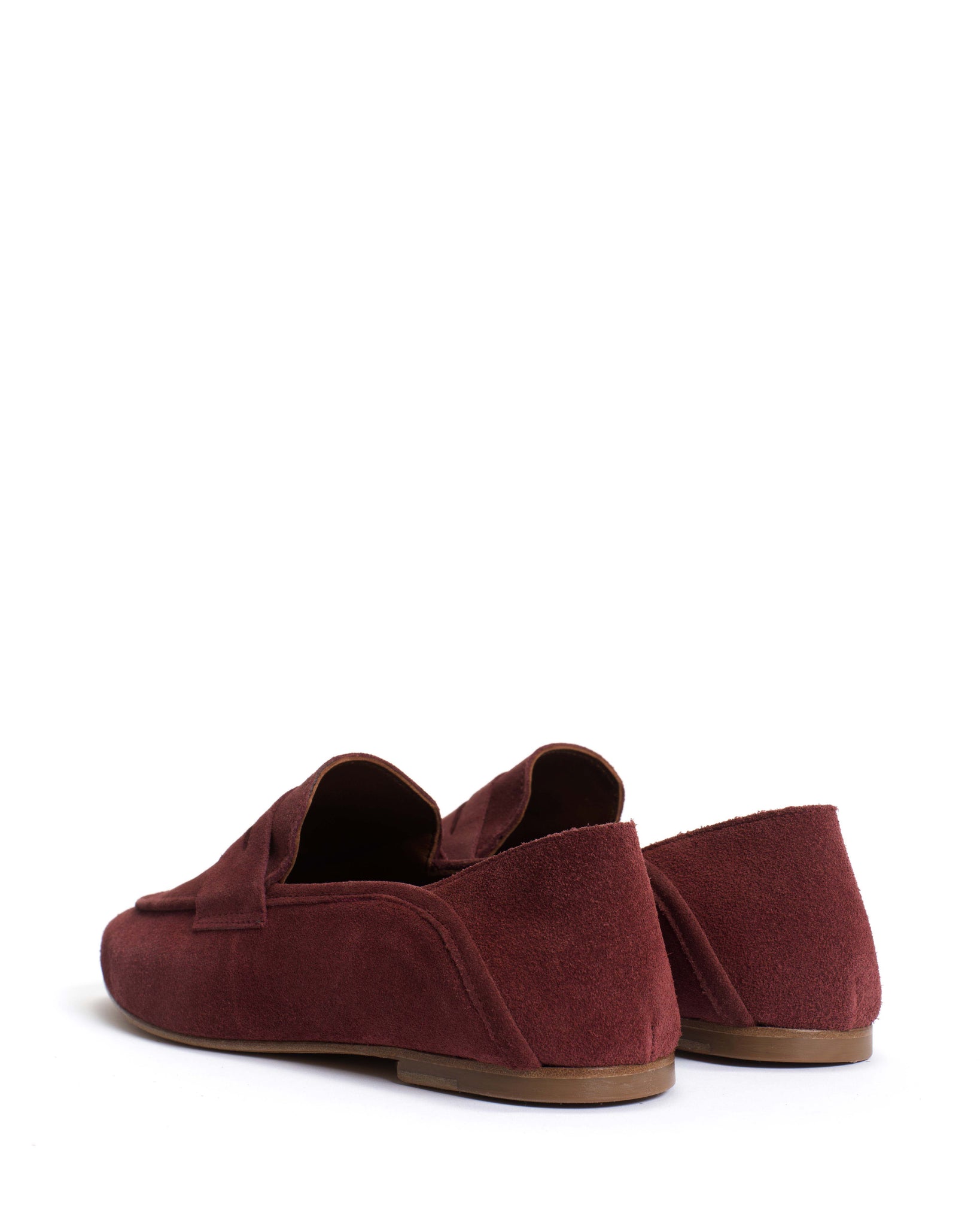 Lindsay Calf suede Pomegranate