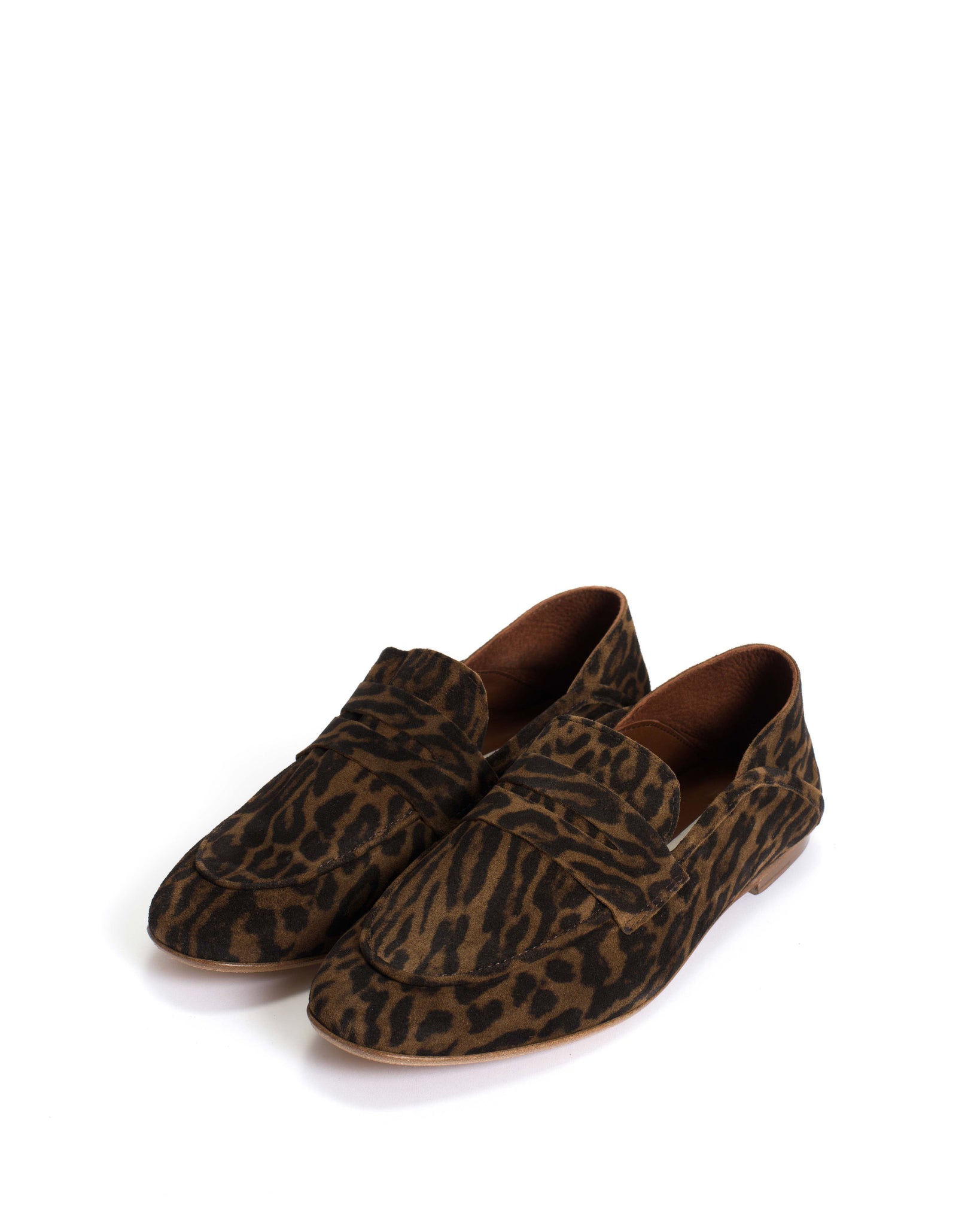 Lindsay Calf suede print Jaguar