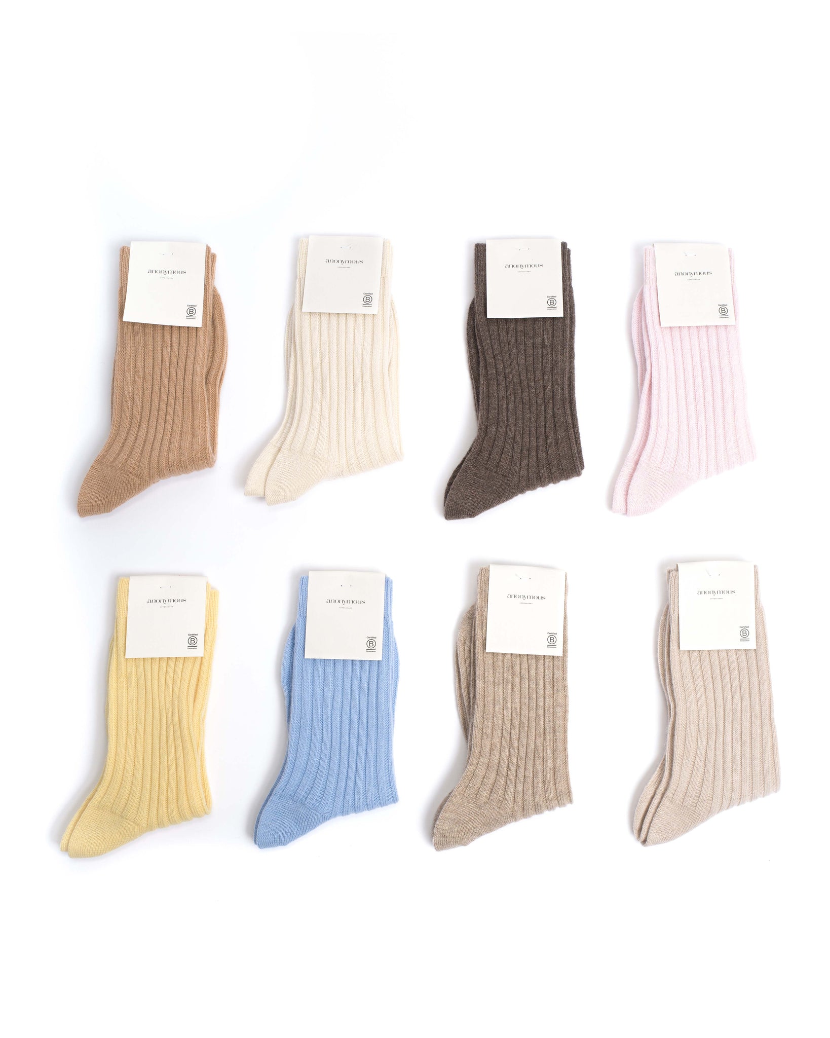 Magdai cashmere socks 100% cashmere (socks) Sky blue