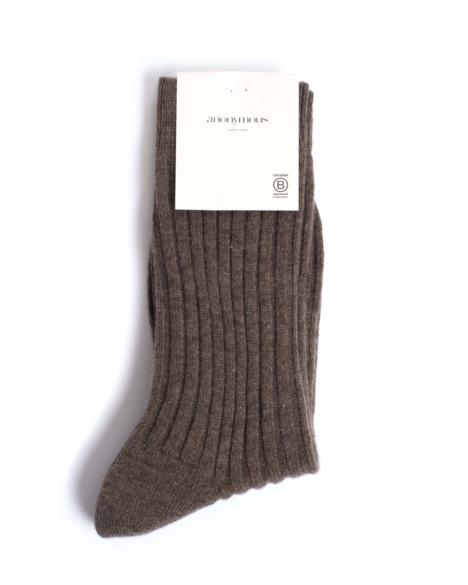 Magdai cashmere socks 100% cashmere (socks) Dark taupe