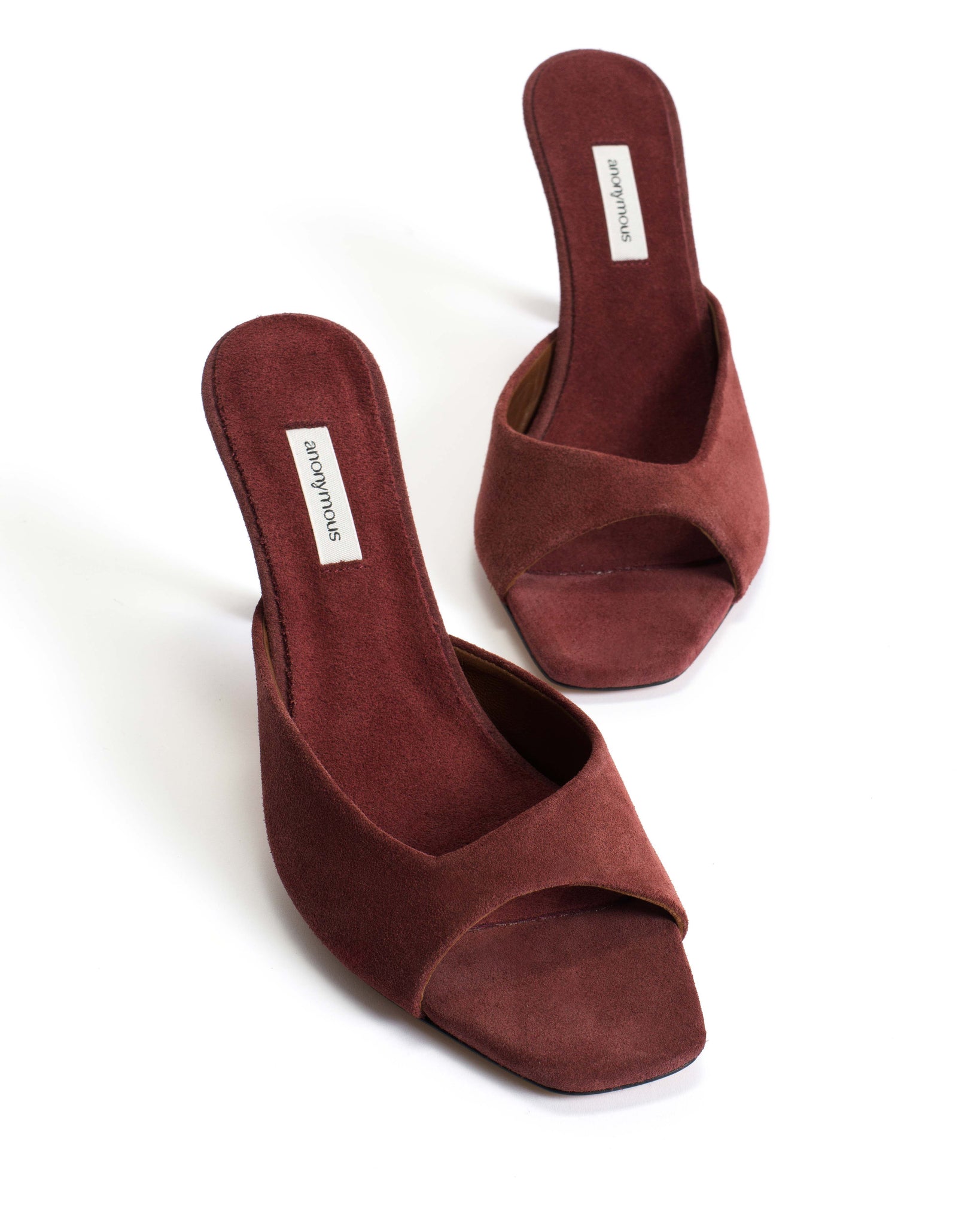 Mazy 75 Calf suede Pomegranate