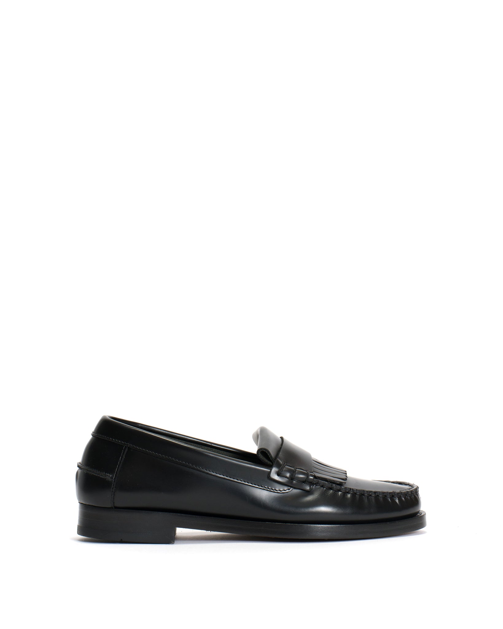 Dico Moccasin Loafer With Fringes Polido Black