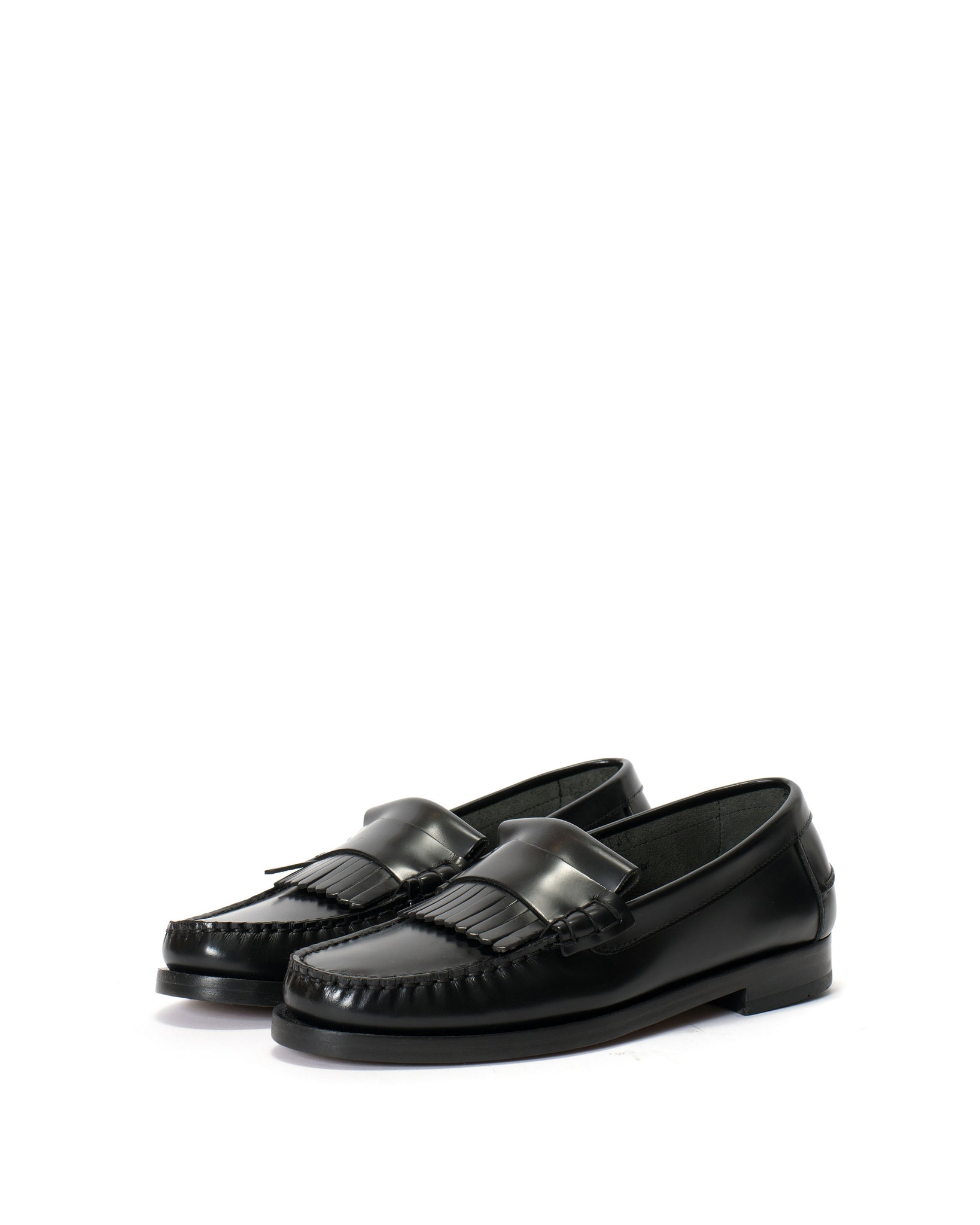 Dico Moccasin Loafer With Fringes Polido Black