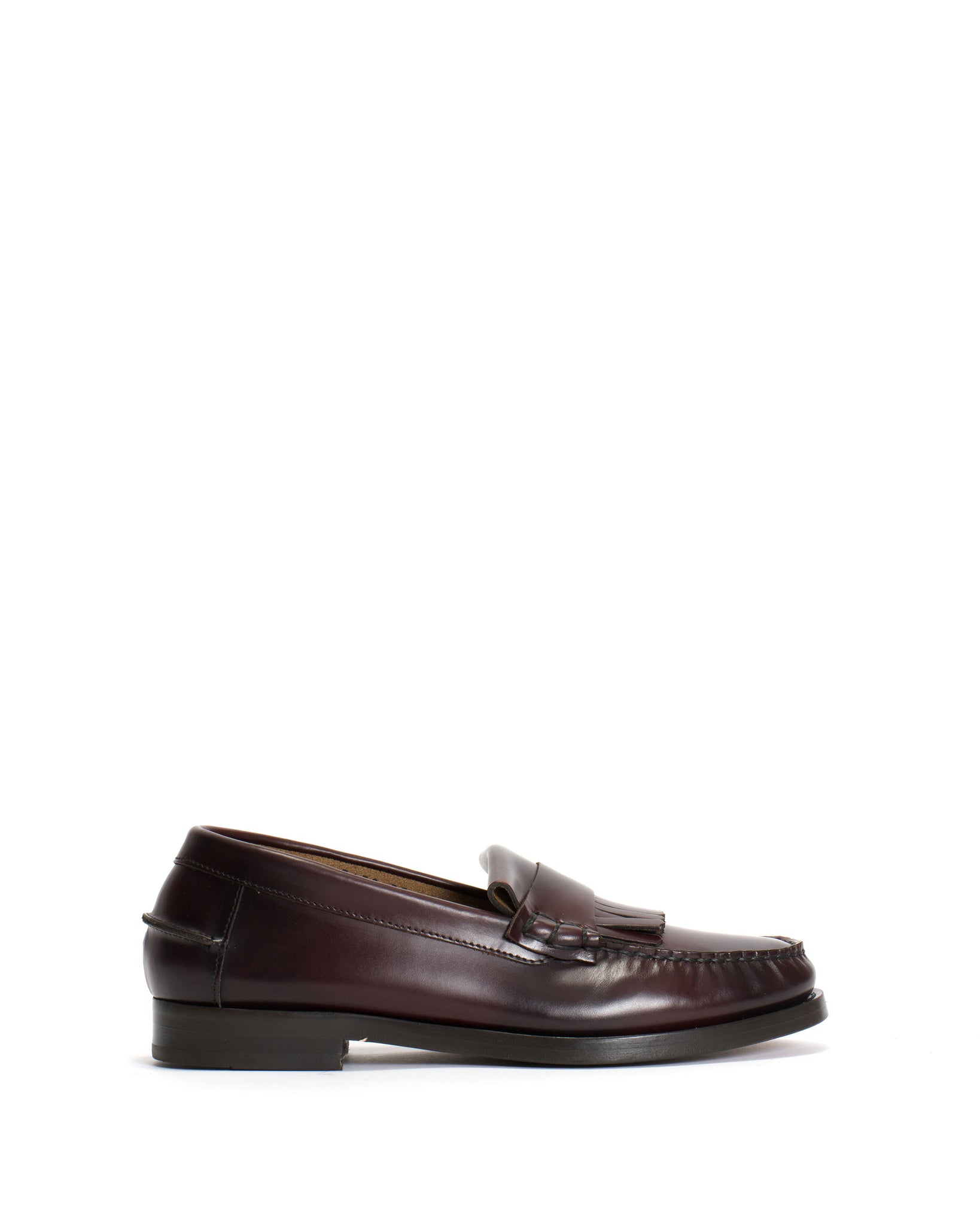 Dico Moccasin Loafer With Fringes Polido Bordeaux - Anonymous Copenhagen