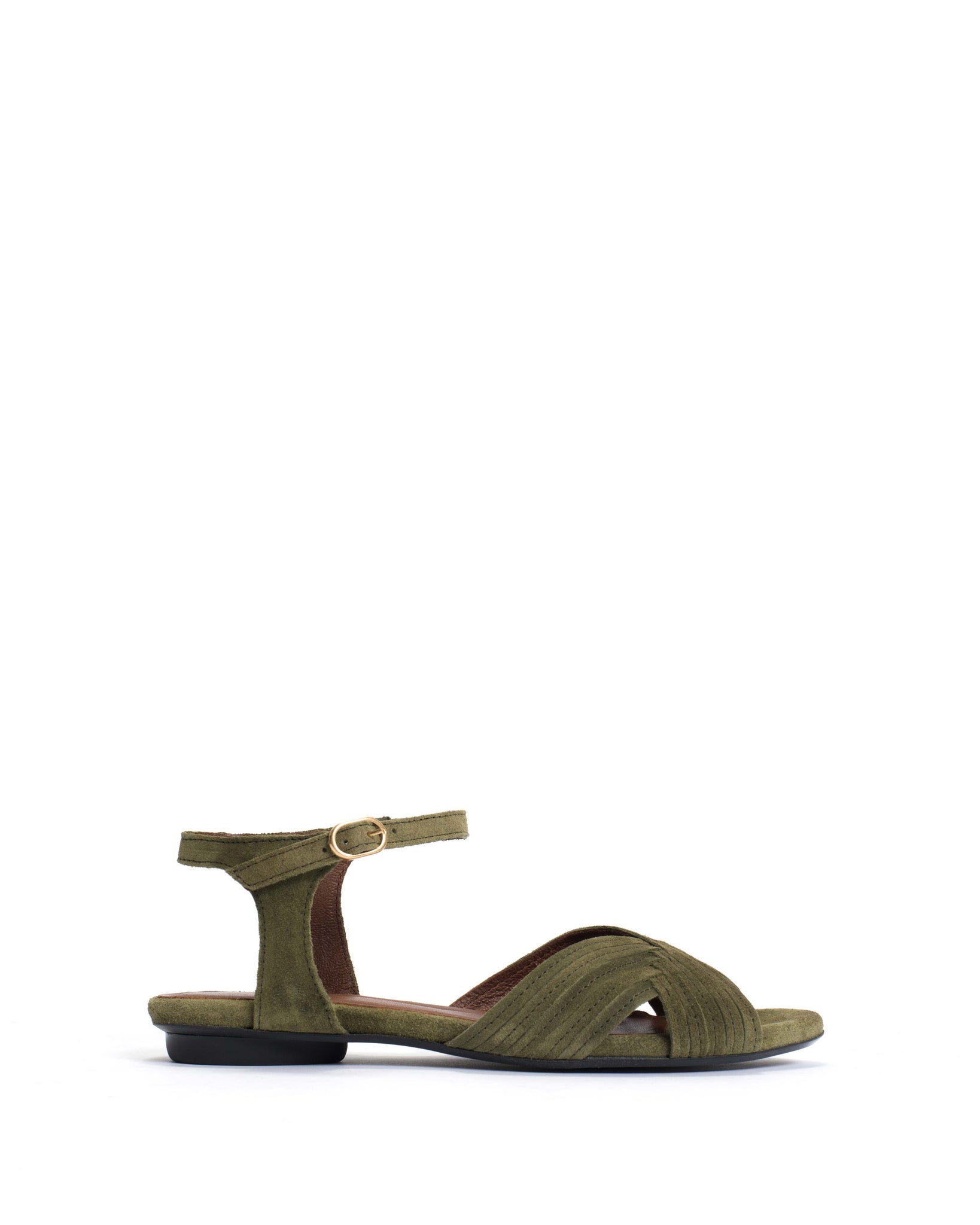 Niabi 10 Calf suede Olive green