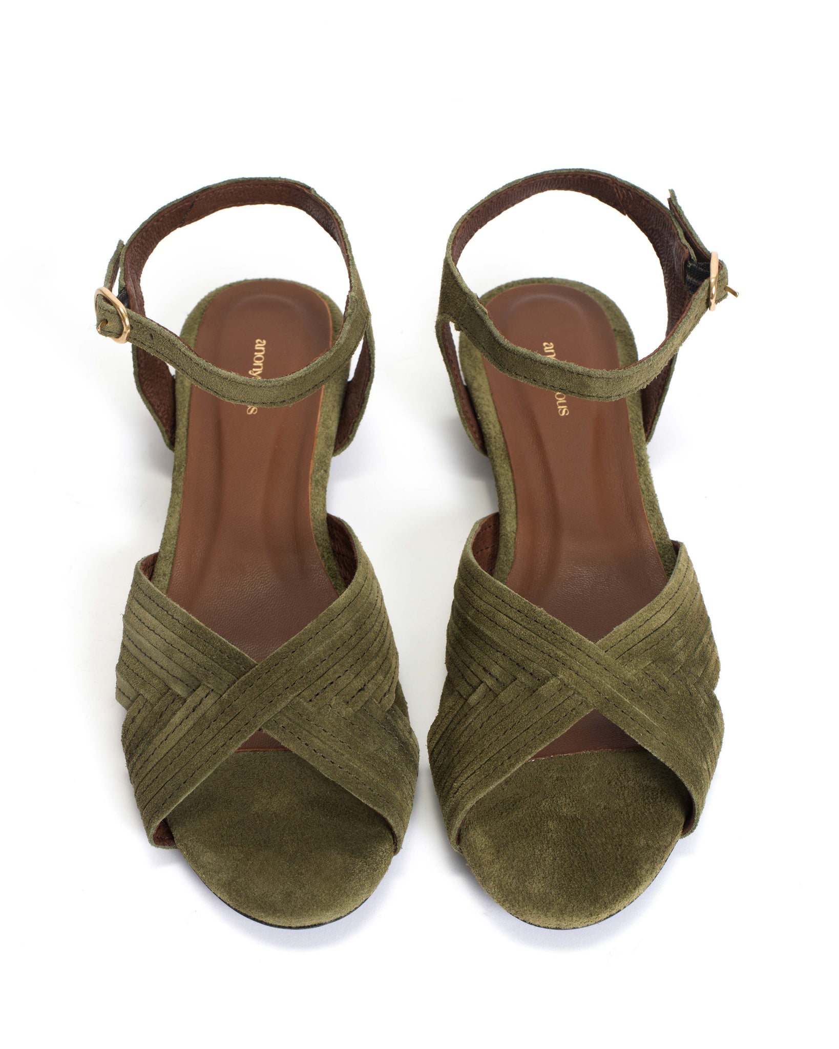 Niabi 10 Calf suede Olive green