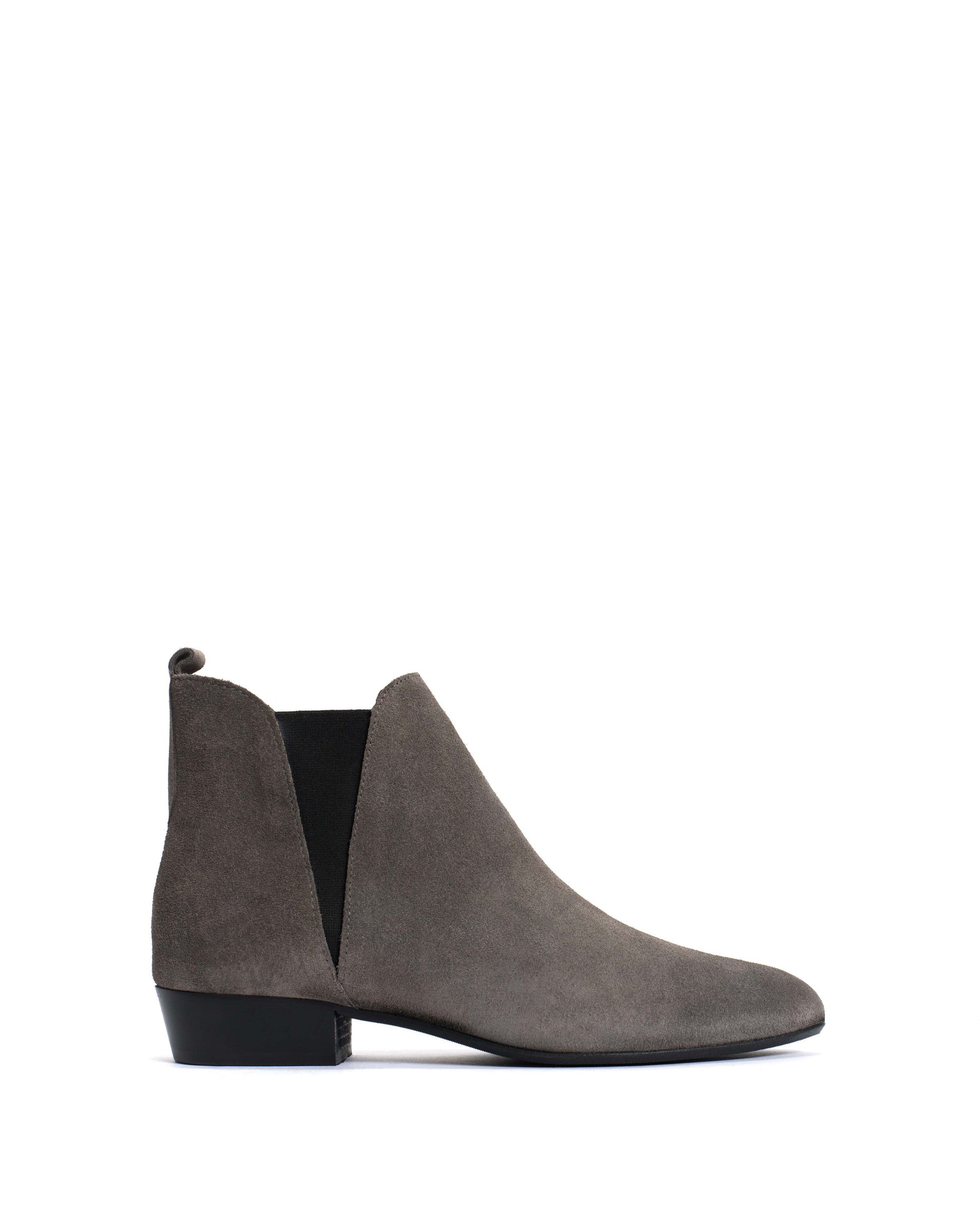 Rita Calf Suede Shark grey