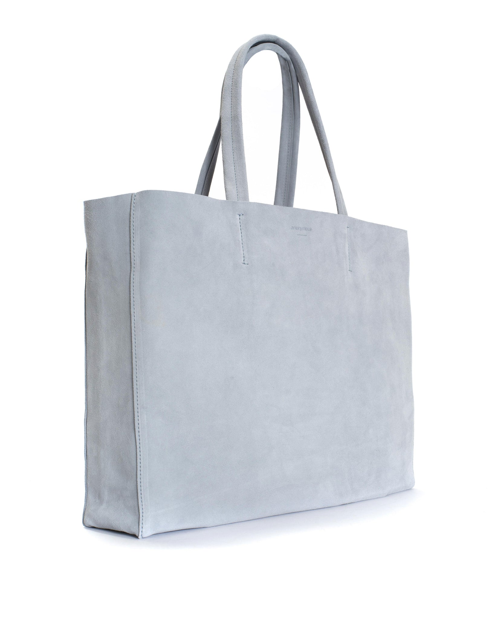 Ruba shopper Calf suede Lichen blue