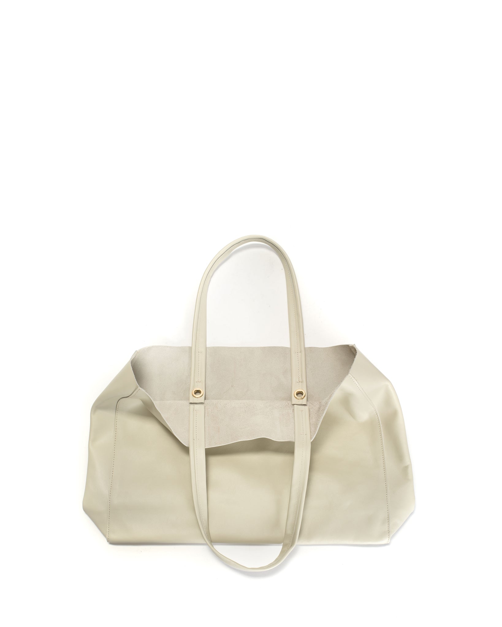 Ruba shopper Soft calf Milk white