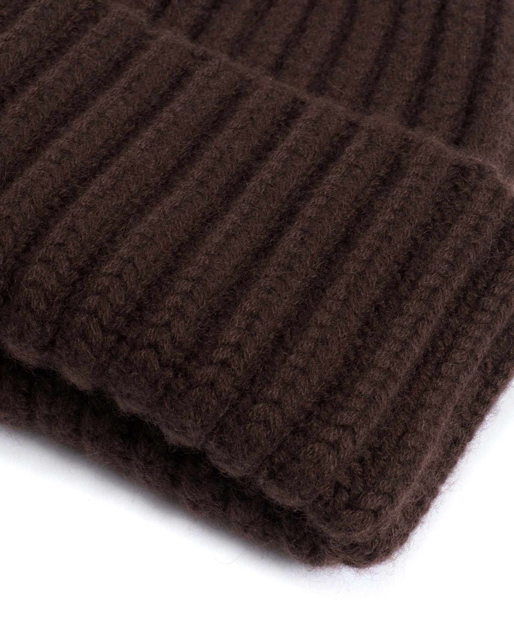 Sandra beanie 100% cashmere Coffee brown