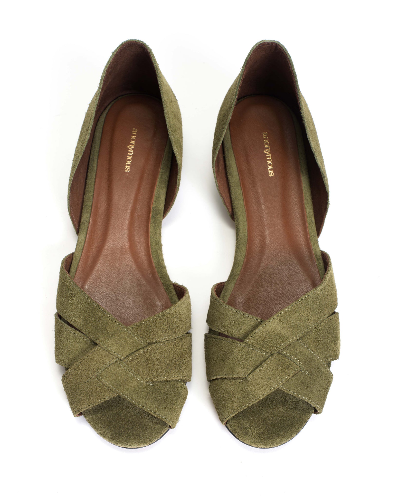 Sanni 20 Calf suede Olive green