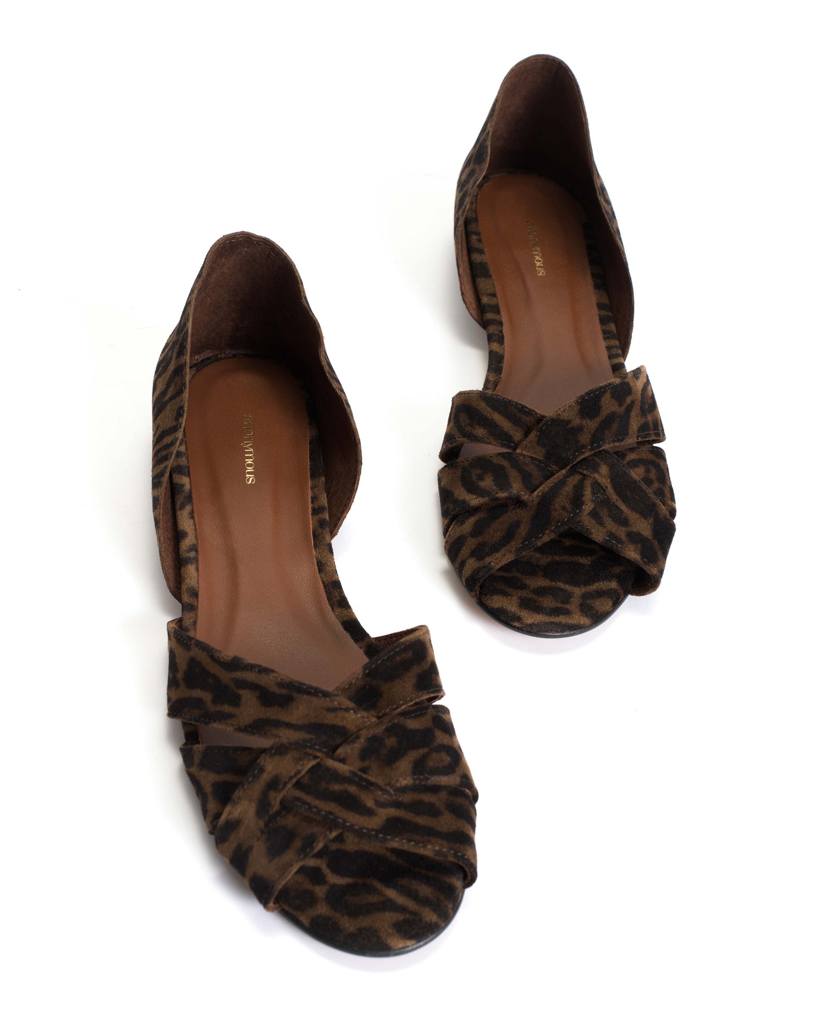 Sanni 20 Calf suede print Jaguar