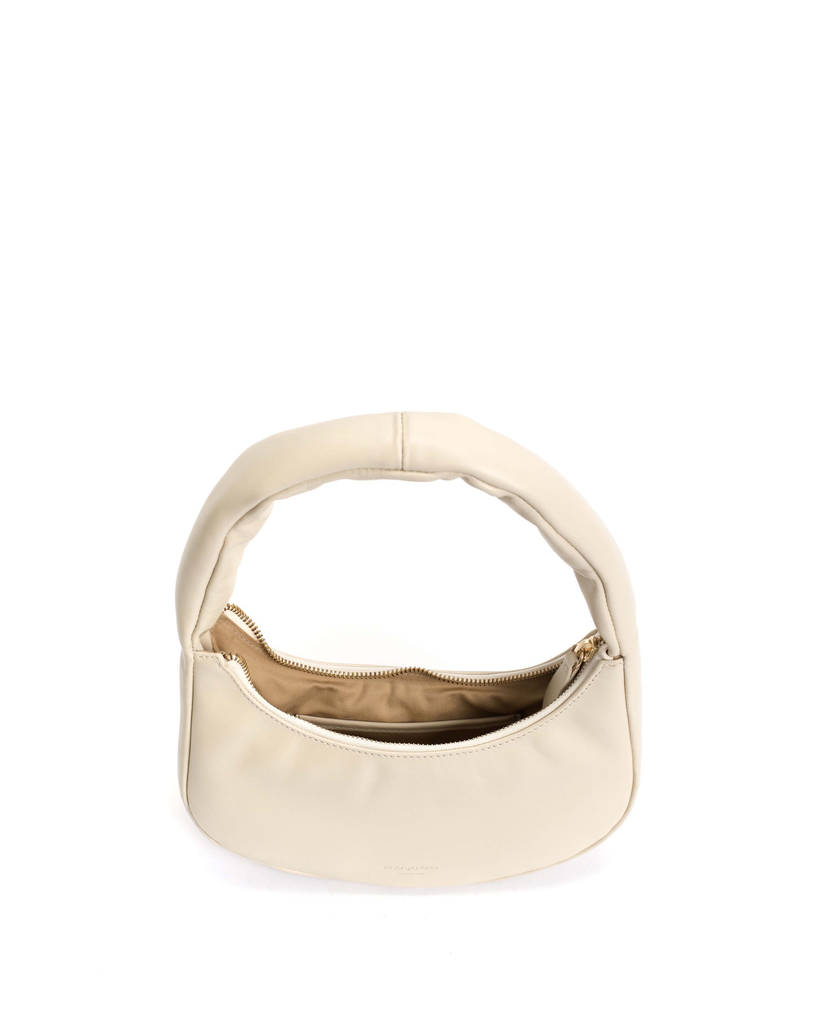 Shane petite pillow bag Soft calf White sand