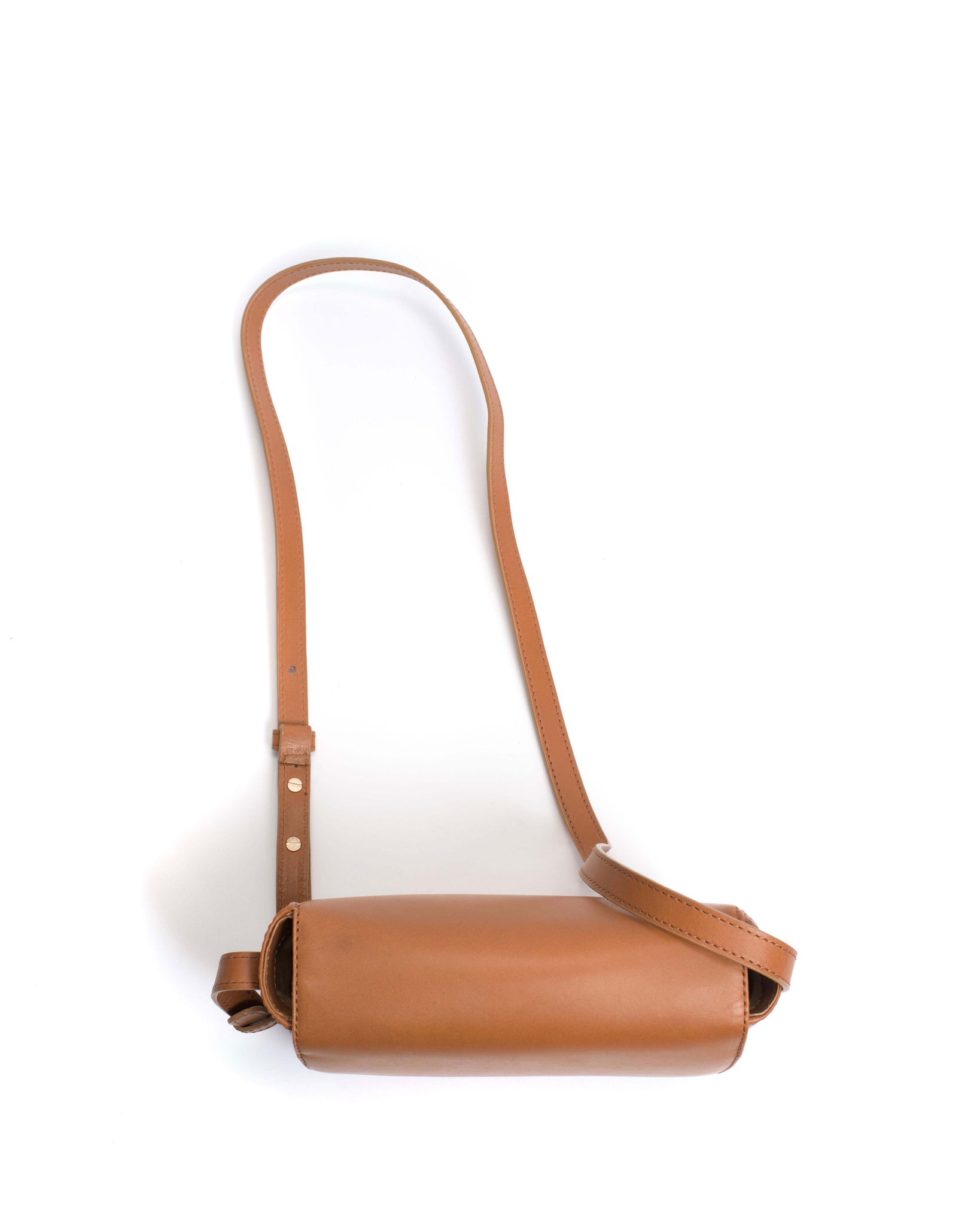 Sicha crossover bag Vegetable tanned calf Caramel