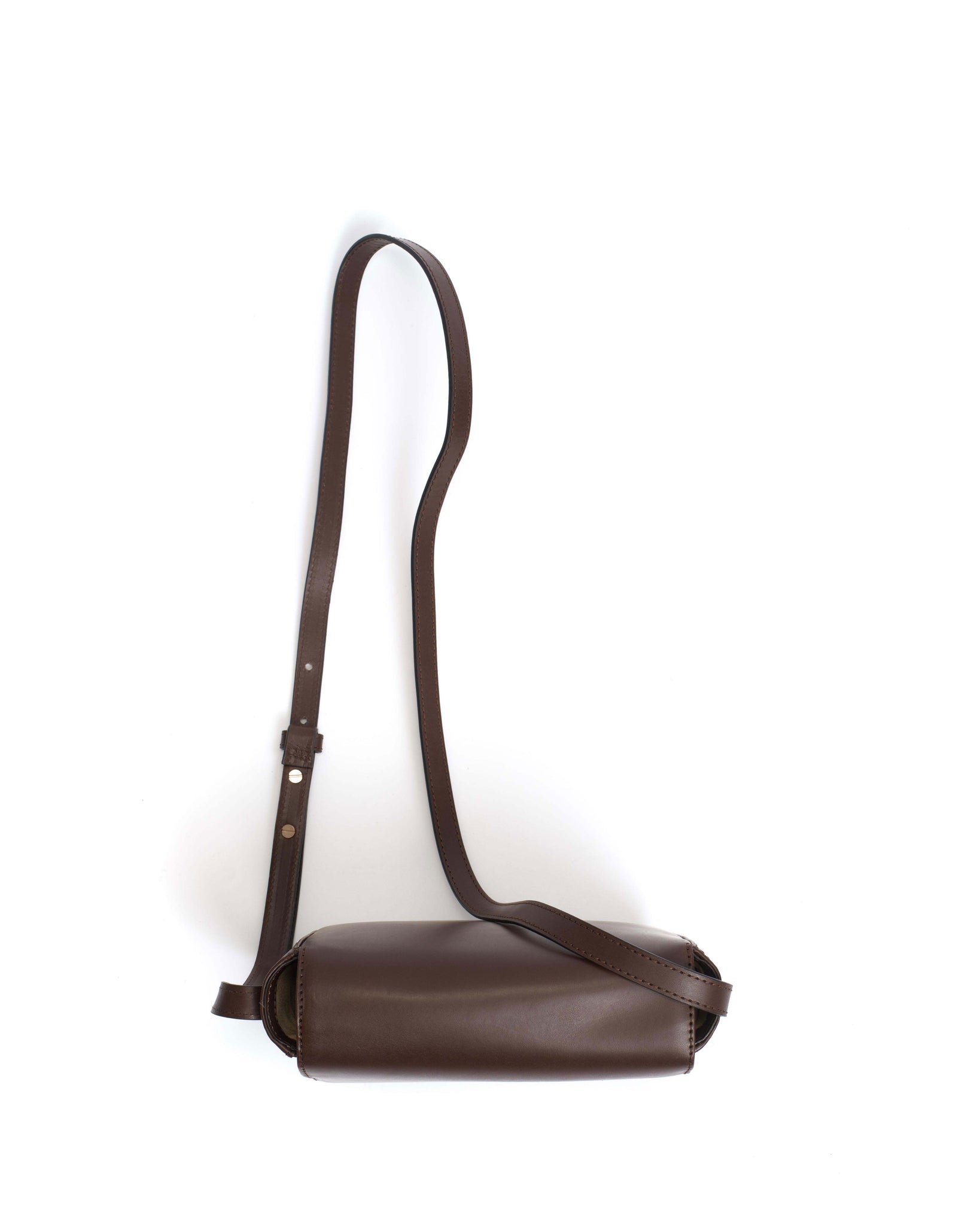 Sicha crossover bag Vegetable tanned calf Chestnut