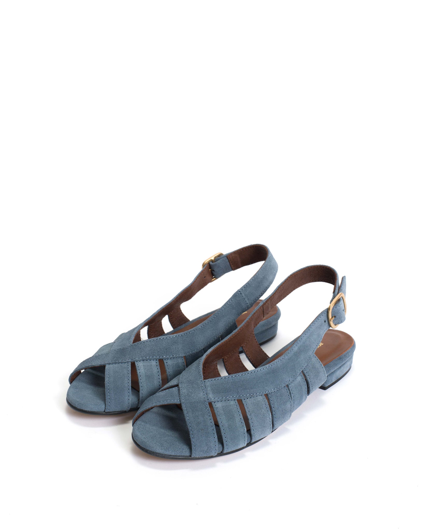 Sophie 20 Calf suede Denim blue